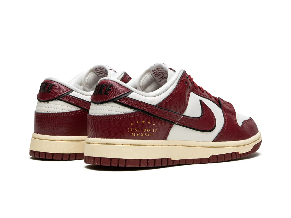 Nike Dunk Low Just Do It "Sail Team Red" - street-bill.dk