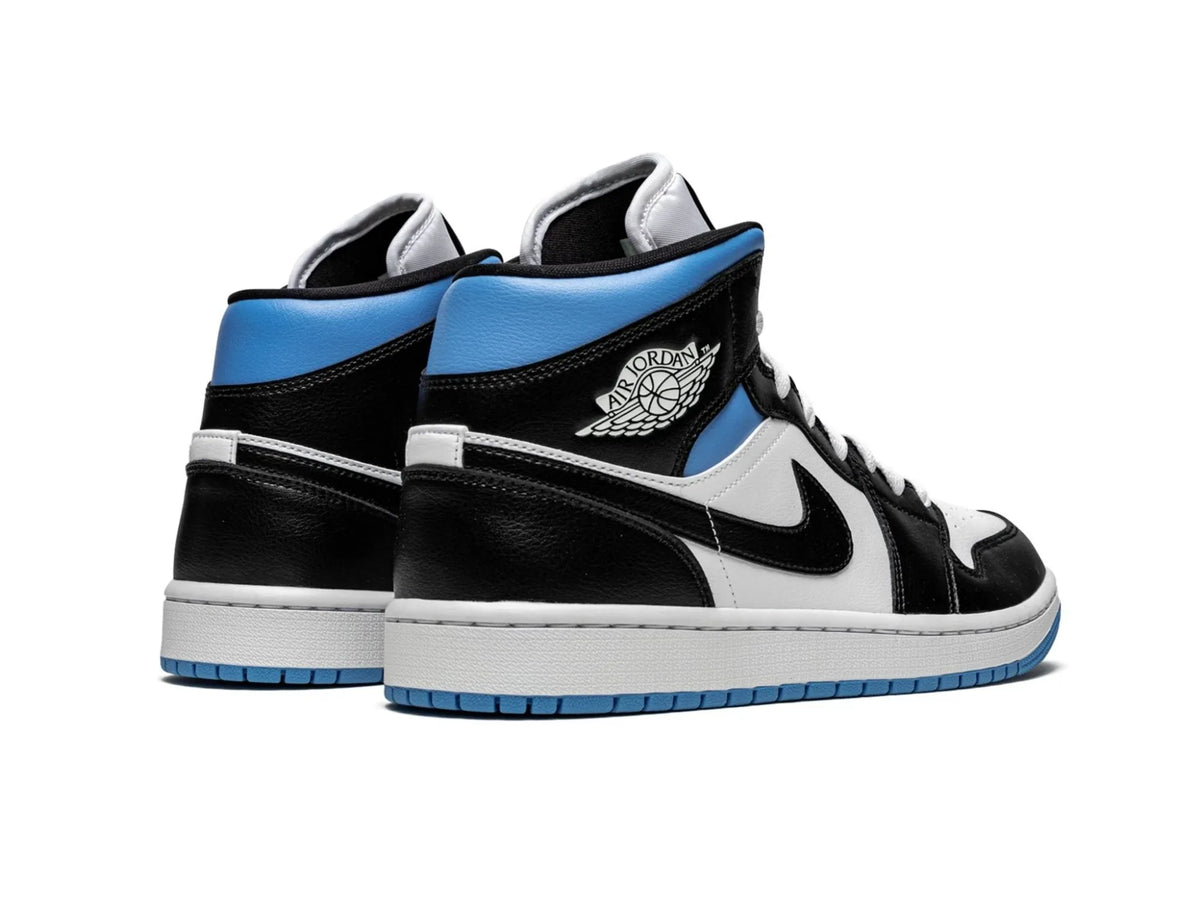 Nike Air Jordan 1 Mid "University Black White" - street-bill.dk