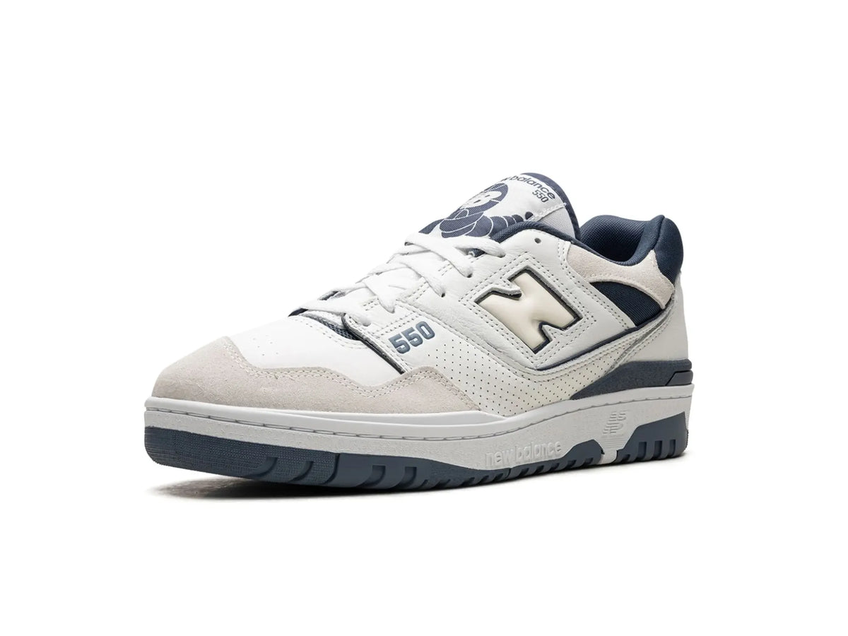 New Balance 550 White Dusty Blue