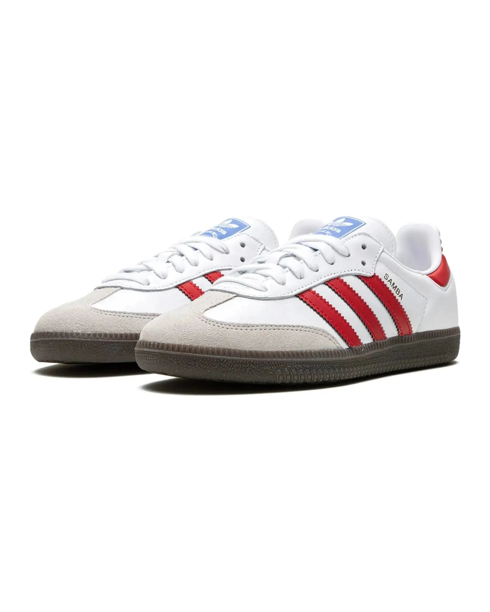 Adidas Samba "White Better Scarlet" - street-bill.dk