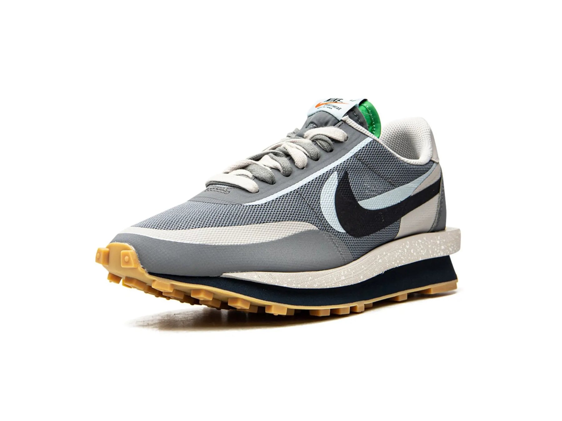 Nike Waffle LD X Sacai X CLOT "Cool Grey" - street-bill.dk