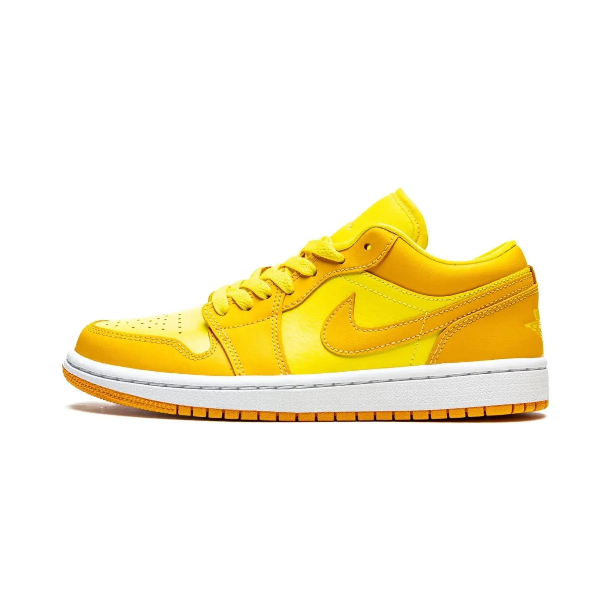 Nike Air Jordan 1 Low Yellow Strike - street-bill.dk