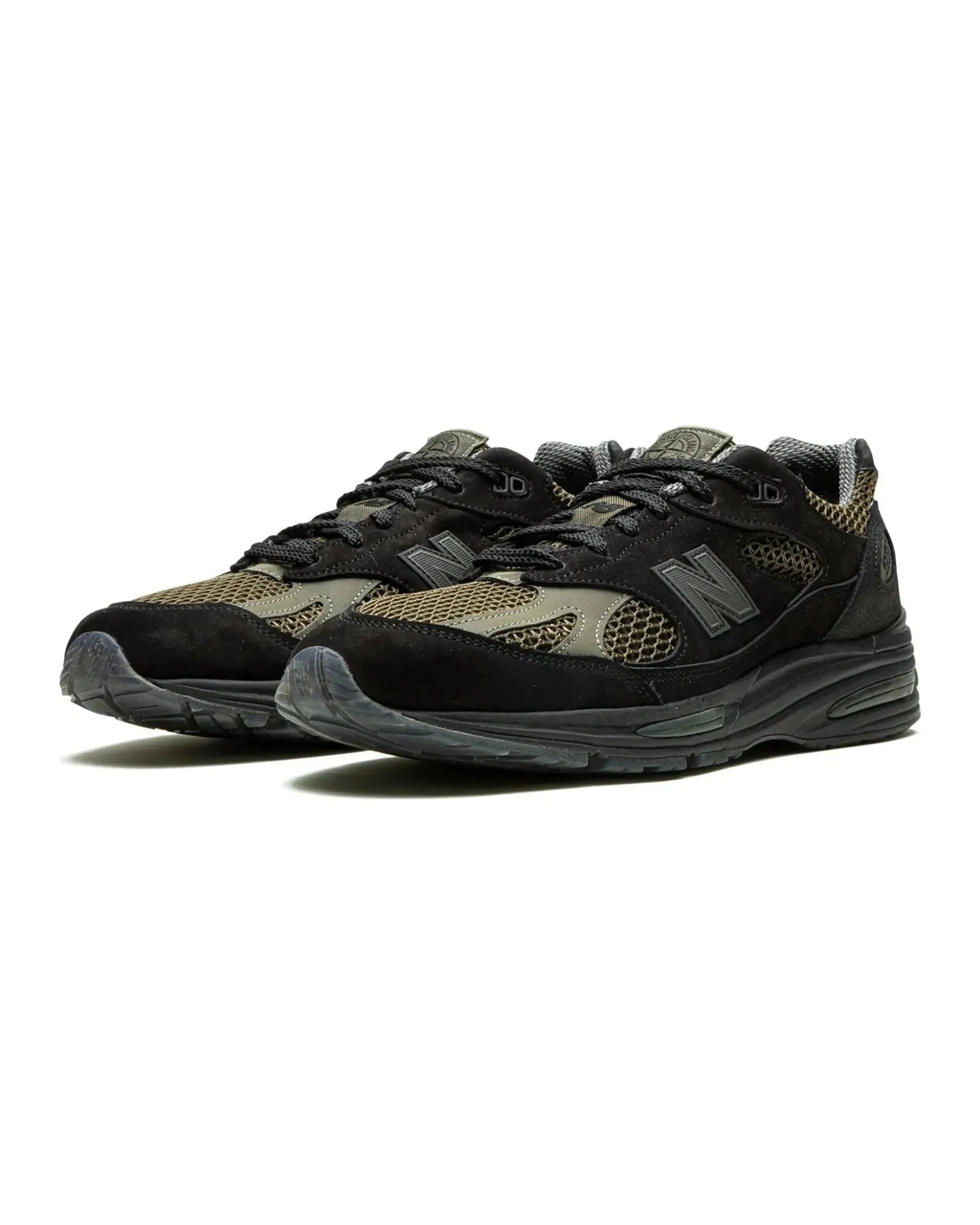 New Balance 991v2 MiUK Stone Island "Black" - street-bill.dk