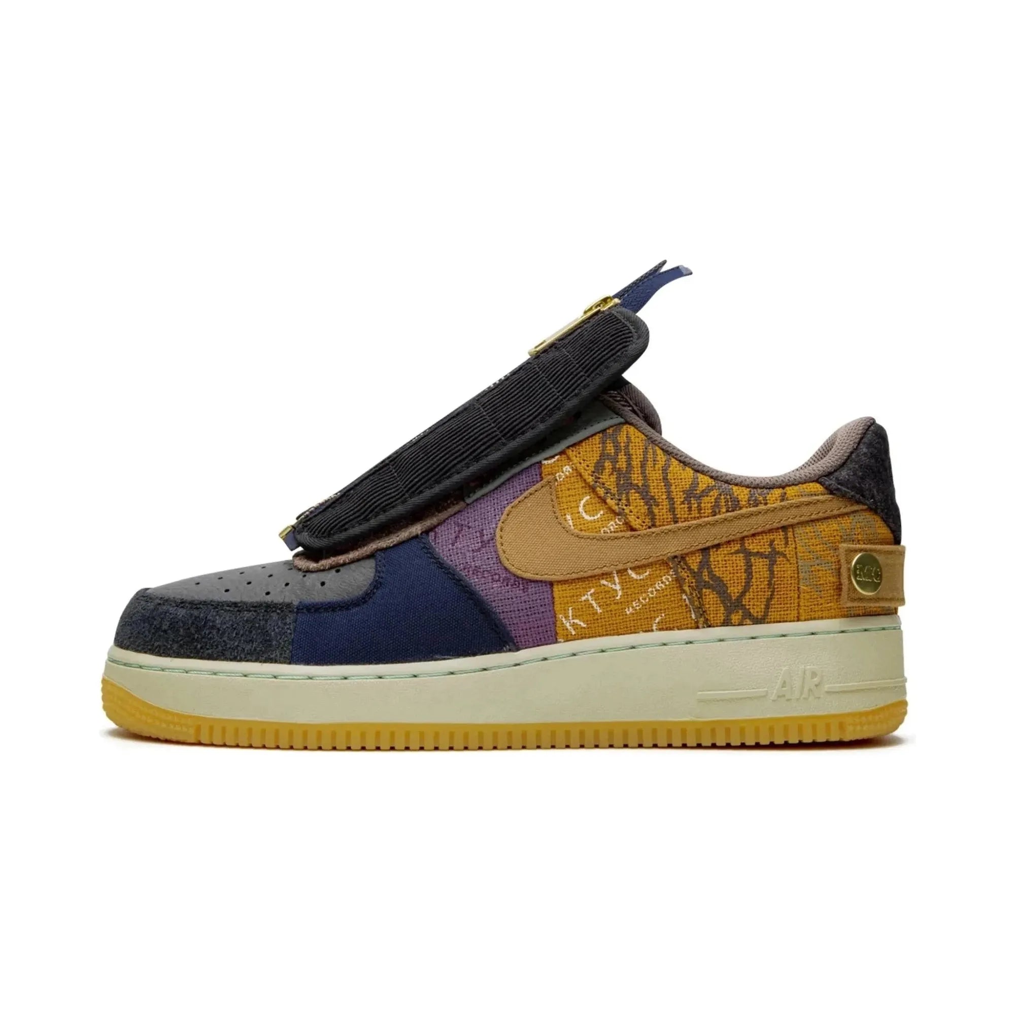 Nike Air Force 1 X Travis Scott "Fossil" - street-bill.dk