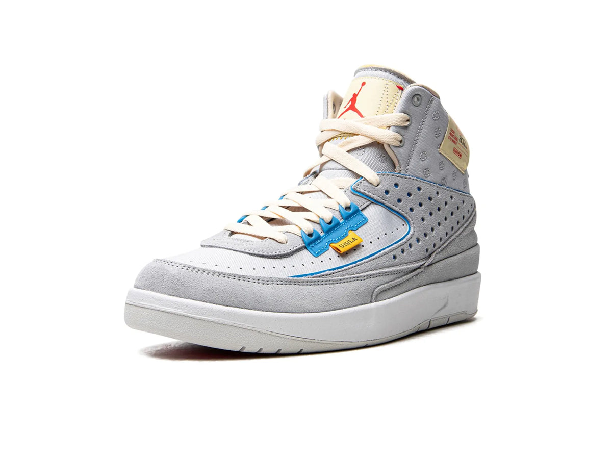 Nike Air Jordan 2 Retro SP Union "Grey Fog" - street-bill.dk