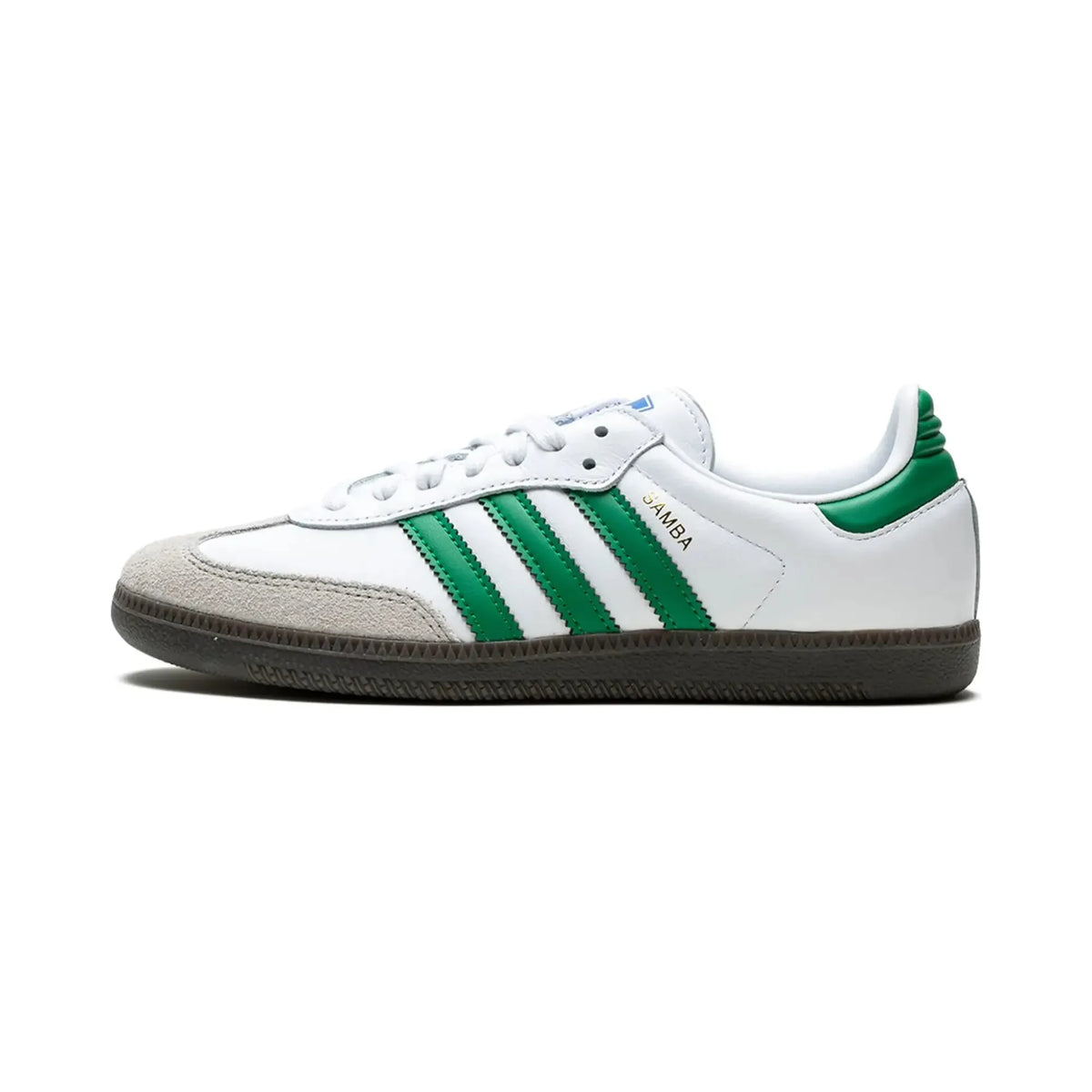 Adidas Samba "Footwear White Green" - street-bill.dk