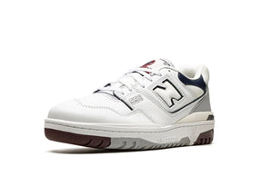 New Balance 550 "White Maroon Natural Indigo" - street-bill.dk