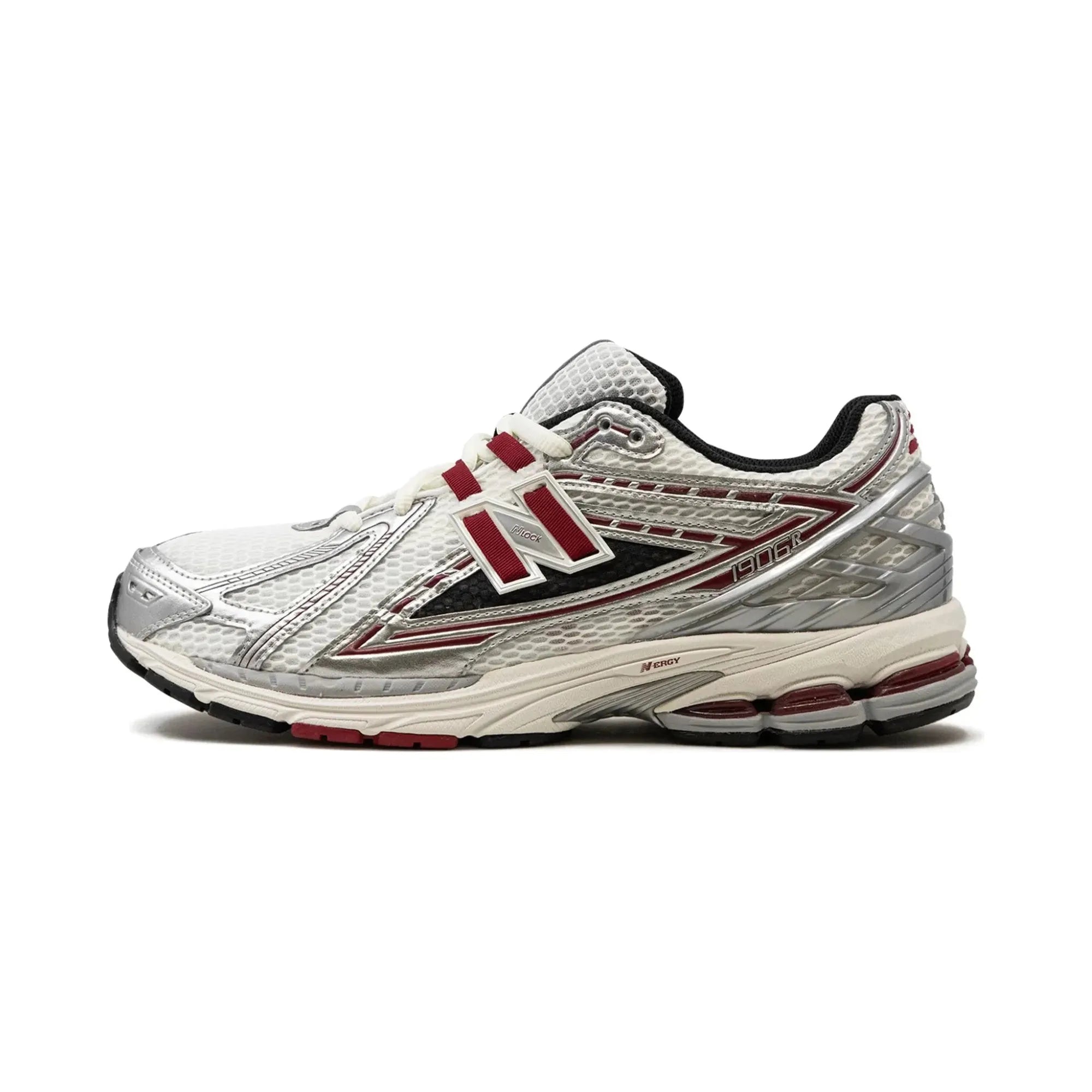 New Balance 1906R Silver Classic Crimson