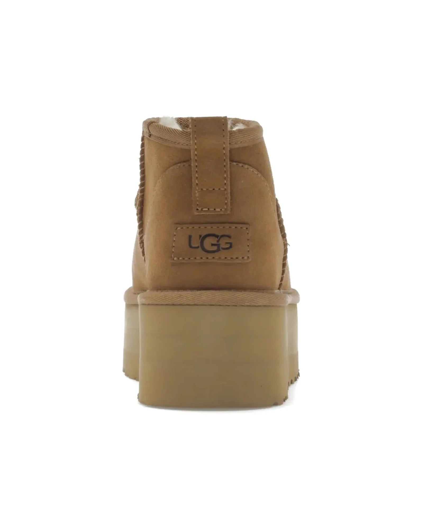 UGG Classic "Ultra Mini Platform Chestnut" - street-bill.dk