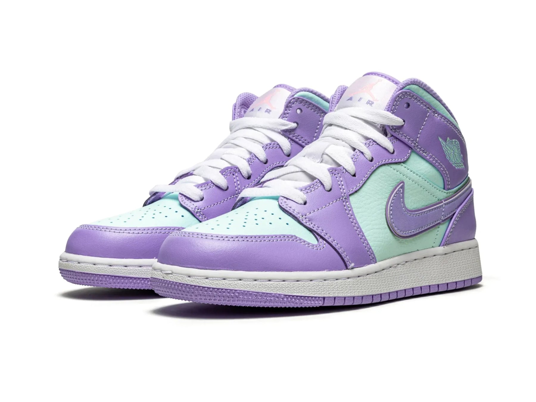 Nike Air Jordan 1 Mid "Aqua" - street-bill.dk