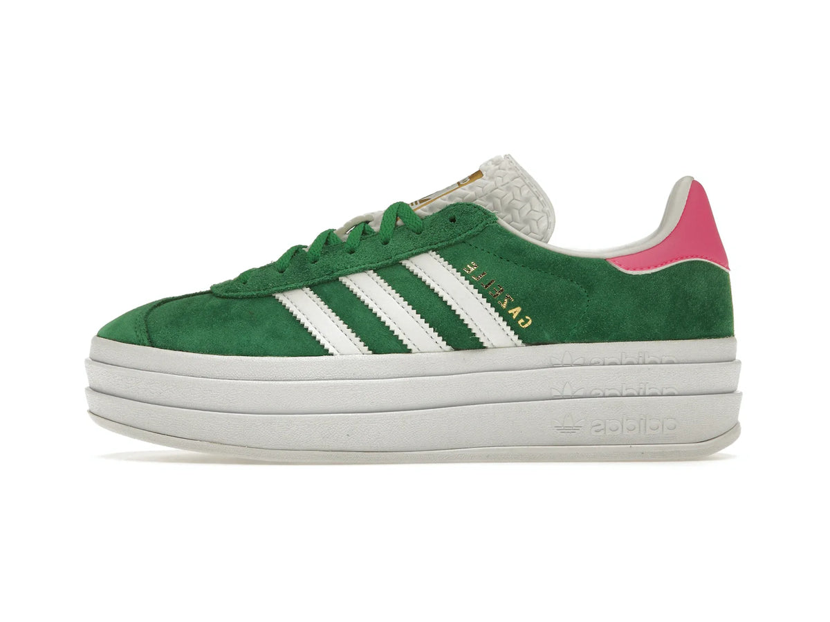 adidas Gazelle Bold Green Lucid Pink (Women's)