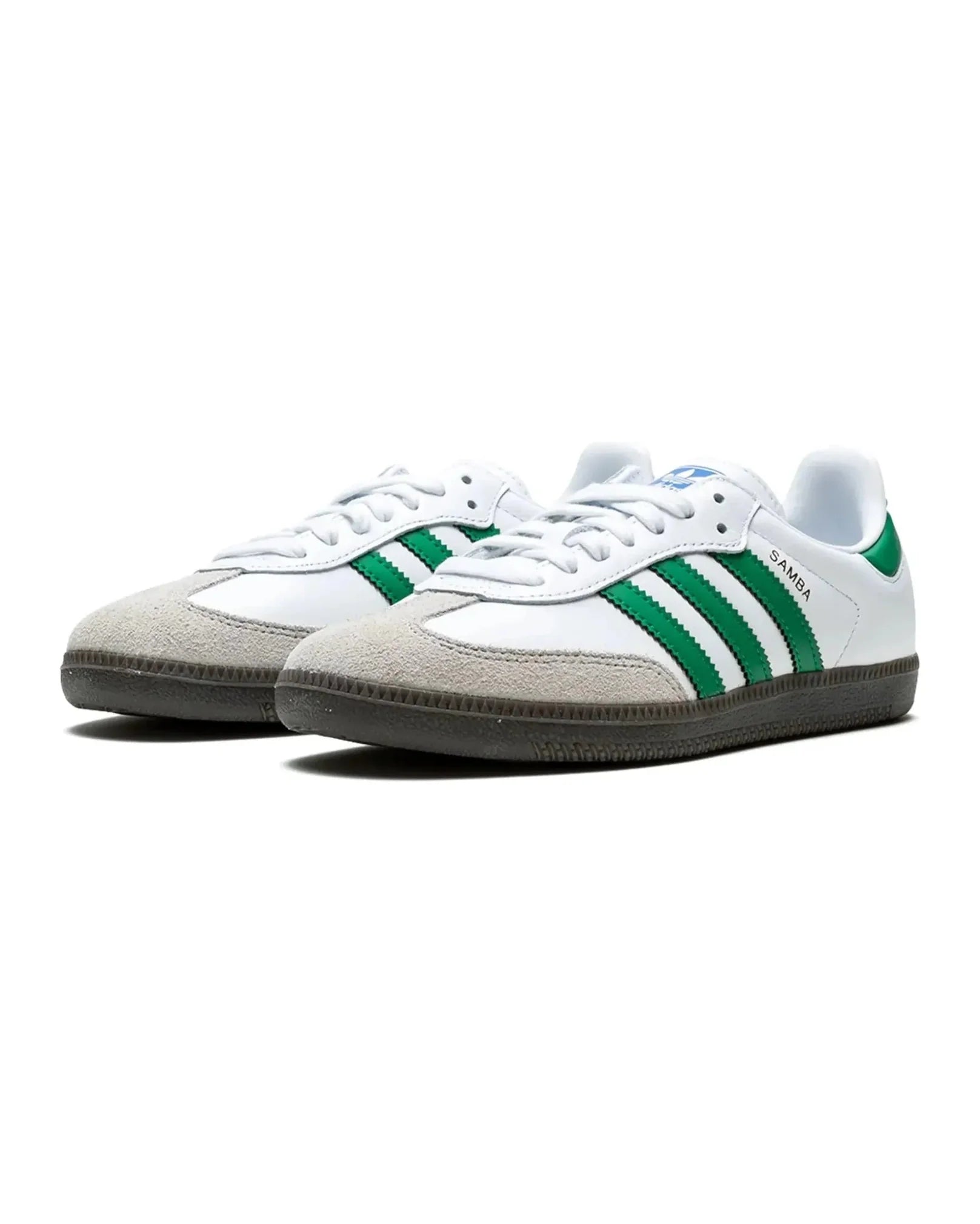 Adidas Samba "Footwear White Green" - street-bill.dk