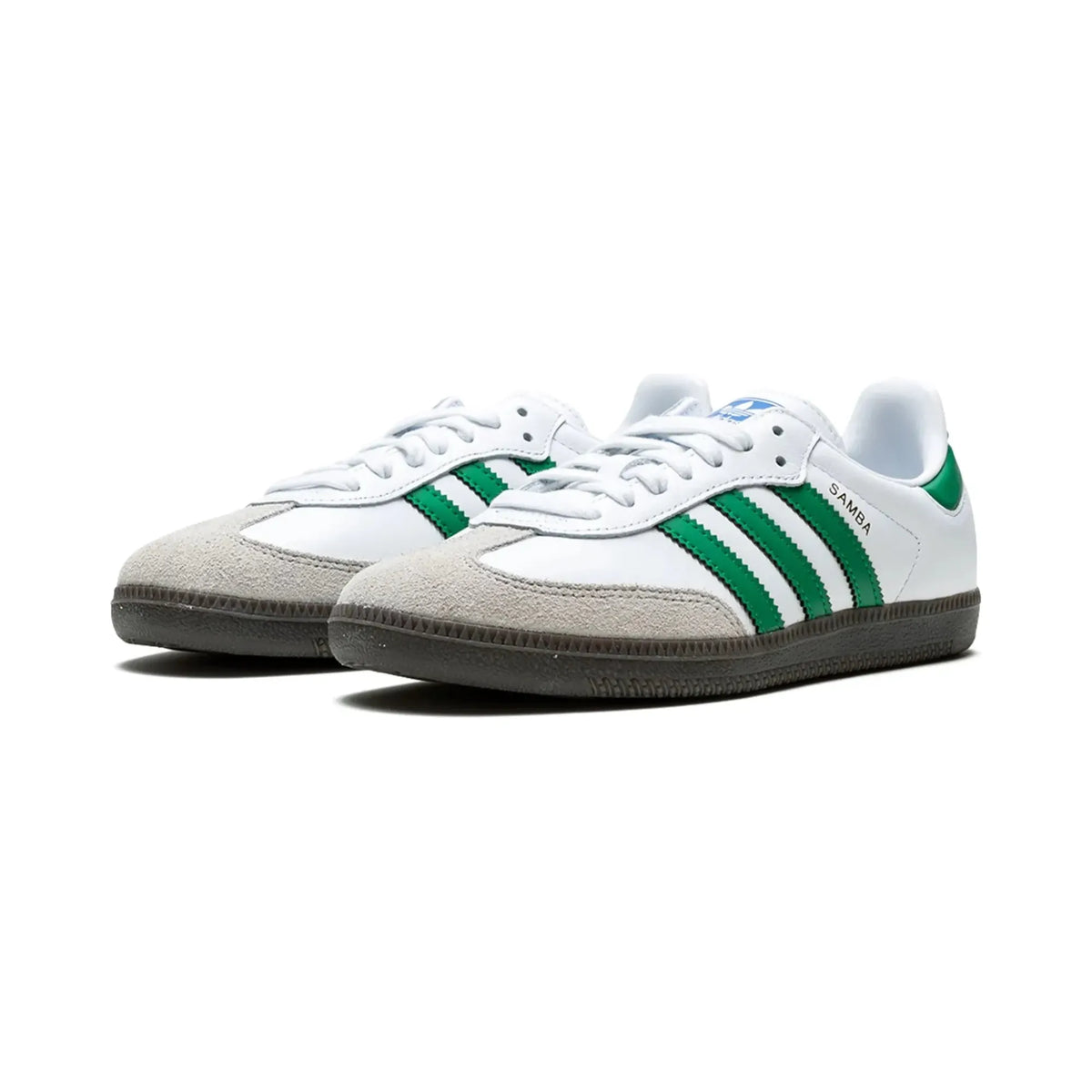 Adidas Samba "Footwear White Green" - street-bill.dk