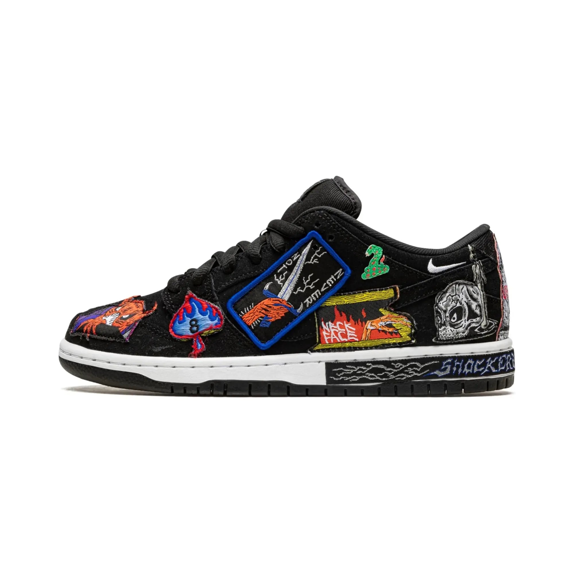 Nike Dunk Low SB  X Neckface "Black" - street-bill.dk
