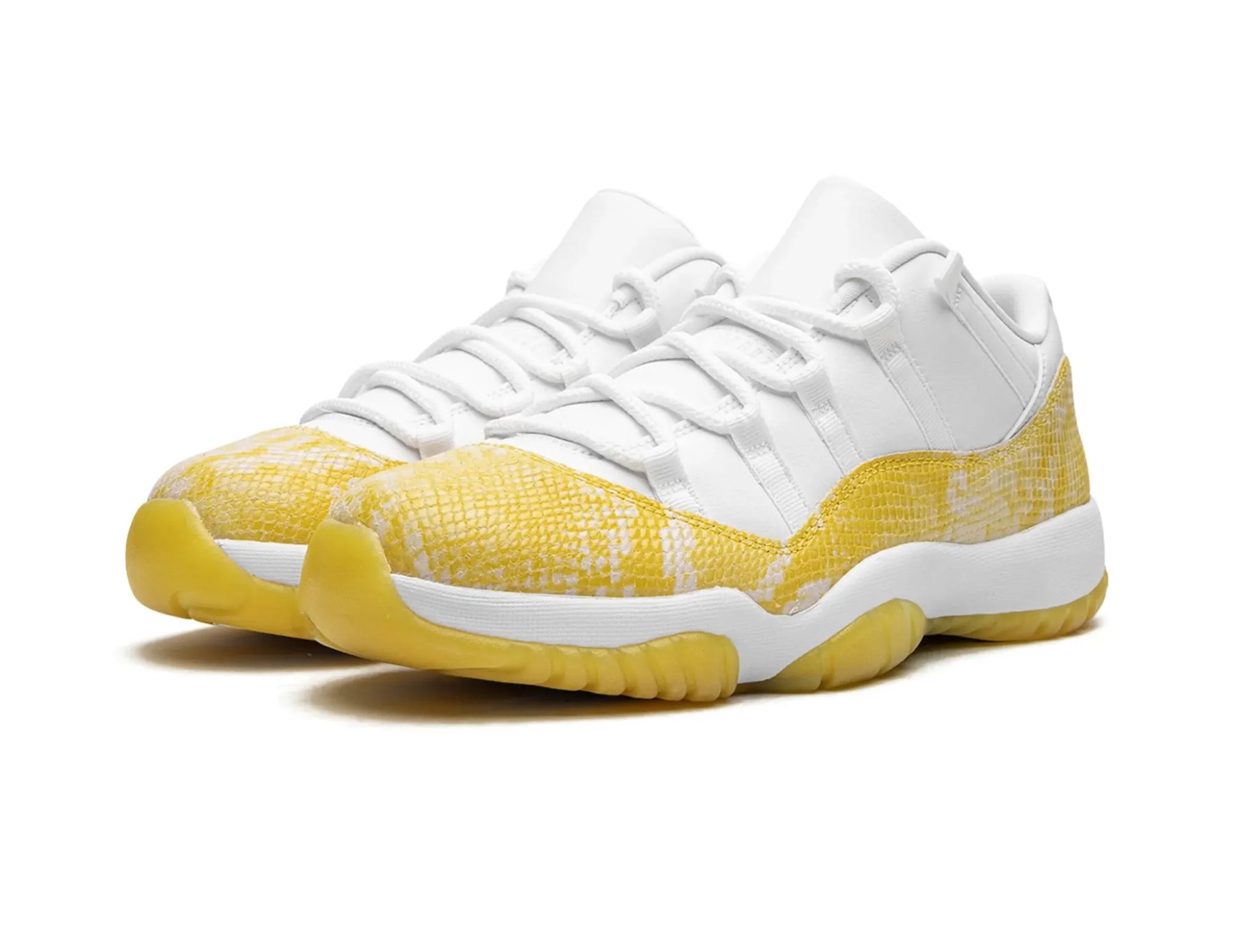 Nike Air Jordan 11 Retro Low "Yellow Snakeskin" - street-bill.dk