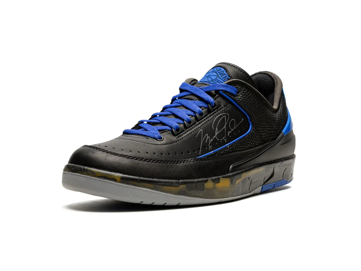 Nike Air Jordan 2 Retro Low SP X Off-White "Black Blue" - street-bill.dk