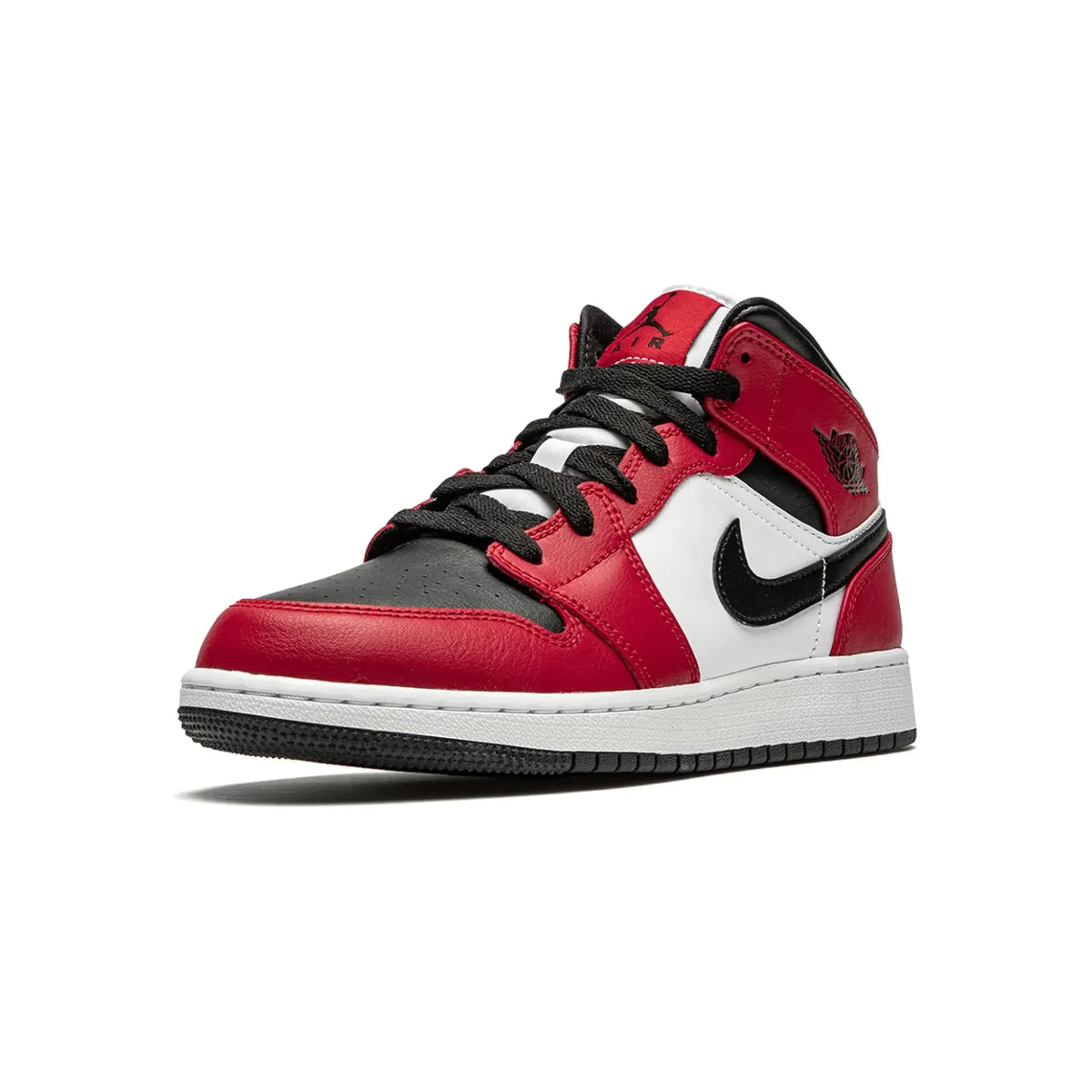 Nike Air Jordan 1 Mid "Chicago Black Toe" - street-bill.dk