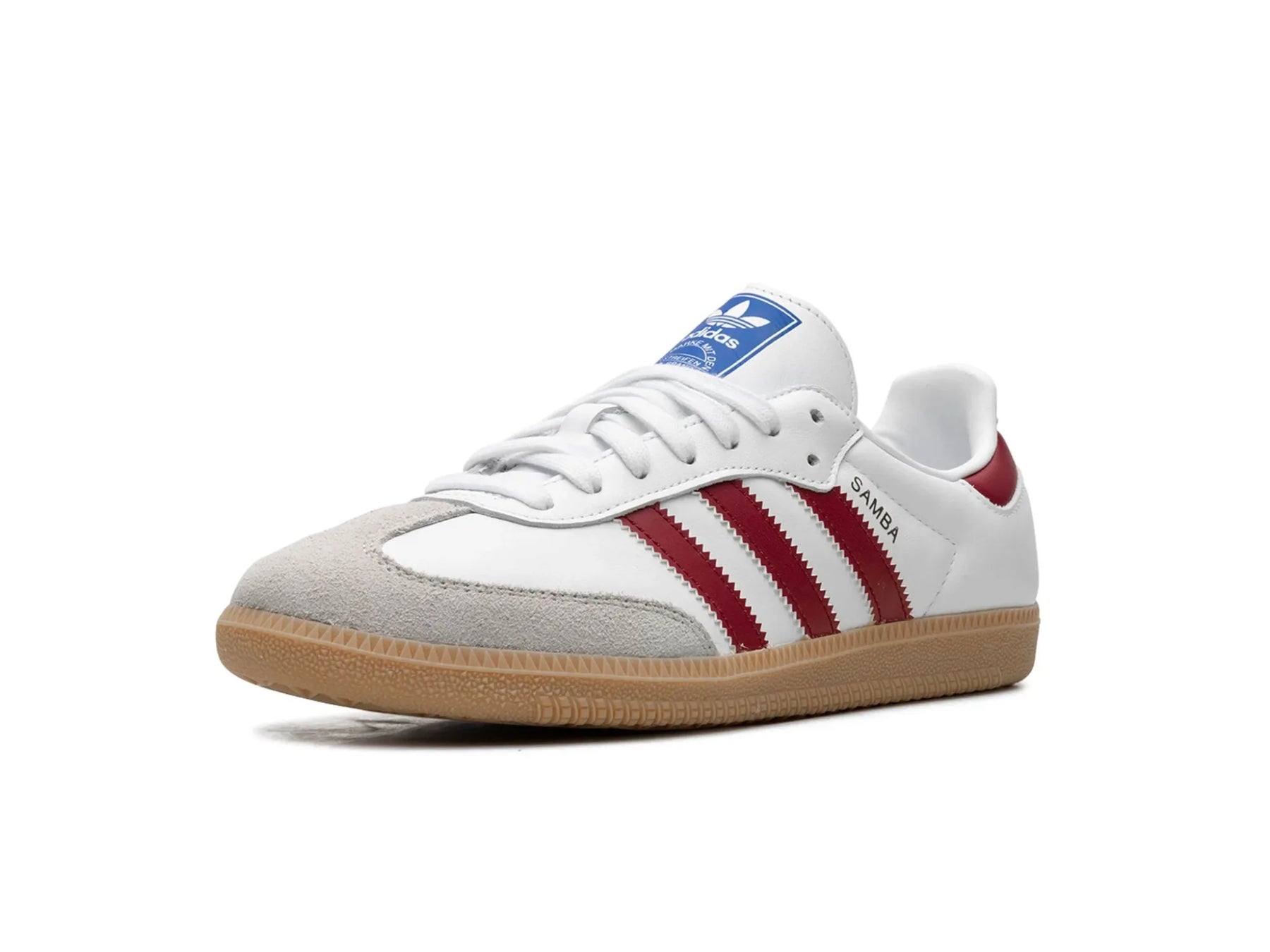 adidas Samba OG White Burgundy Gum