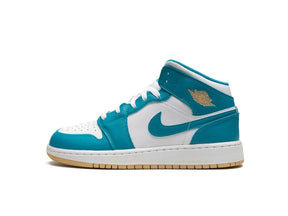 Nike Air Jordan 1 Mid "Aquatone" - street-bill.dk