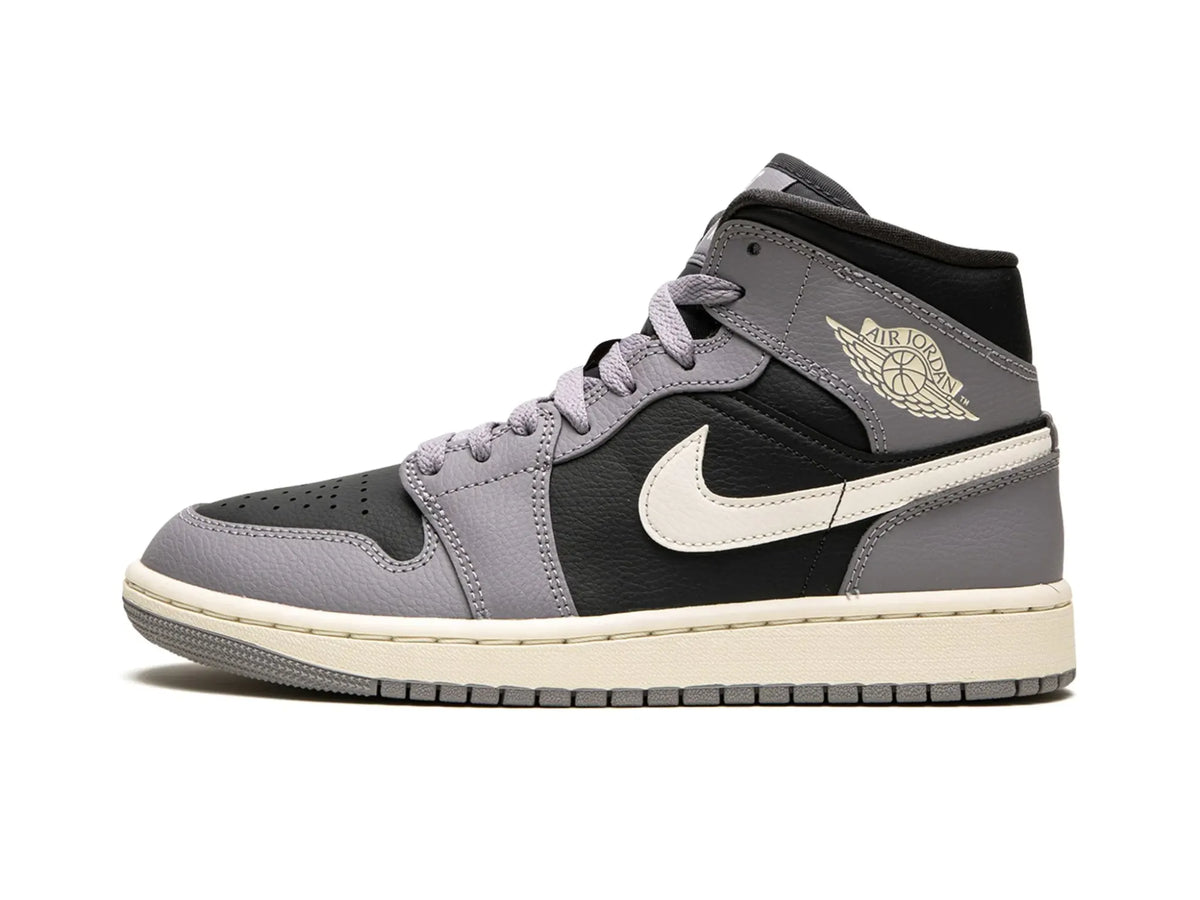 Nike Air Jordan 1 Mid "Cement Grey" - street-bill.dk