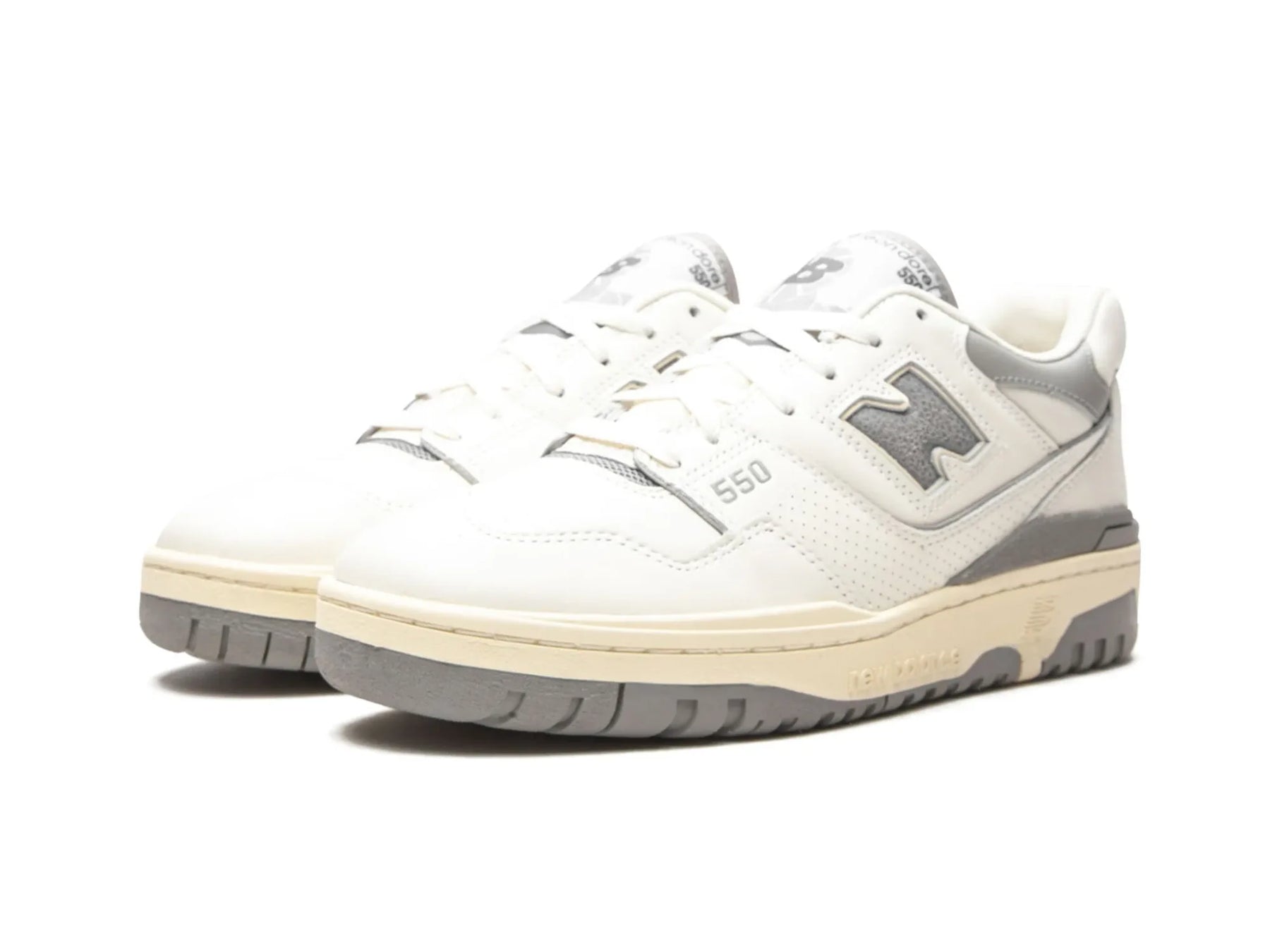 New Balance 550 X Aimé Leon Dore "White Grey" - street-bill.dk