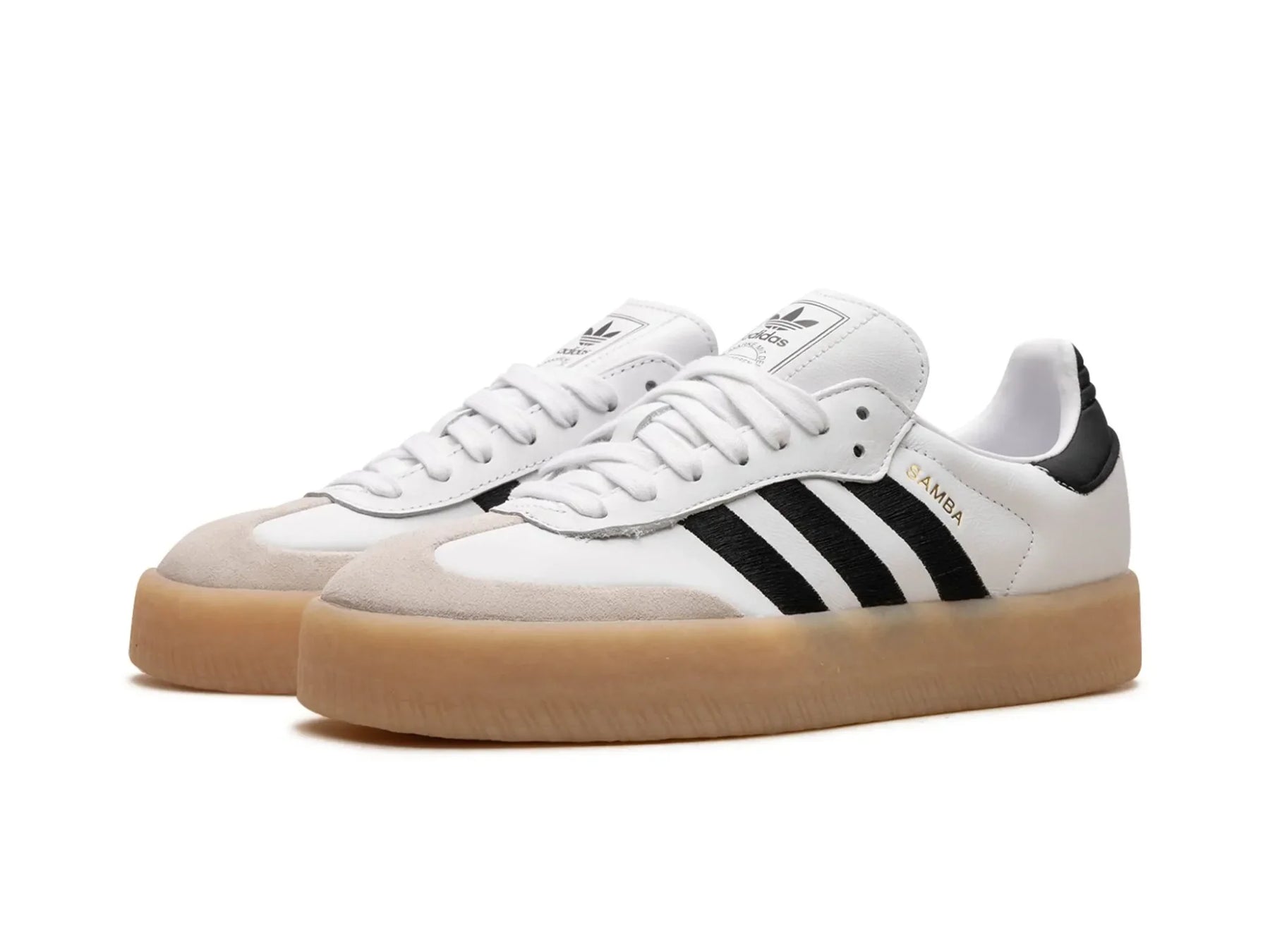 adidas Sambae White Black Gum (Women's)