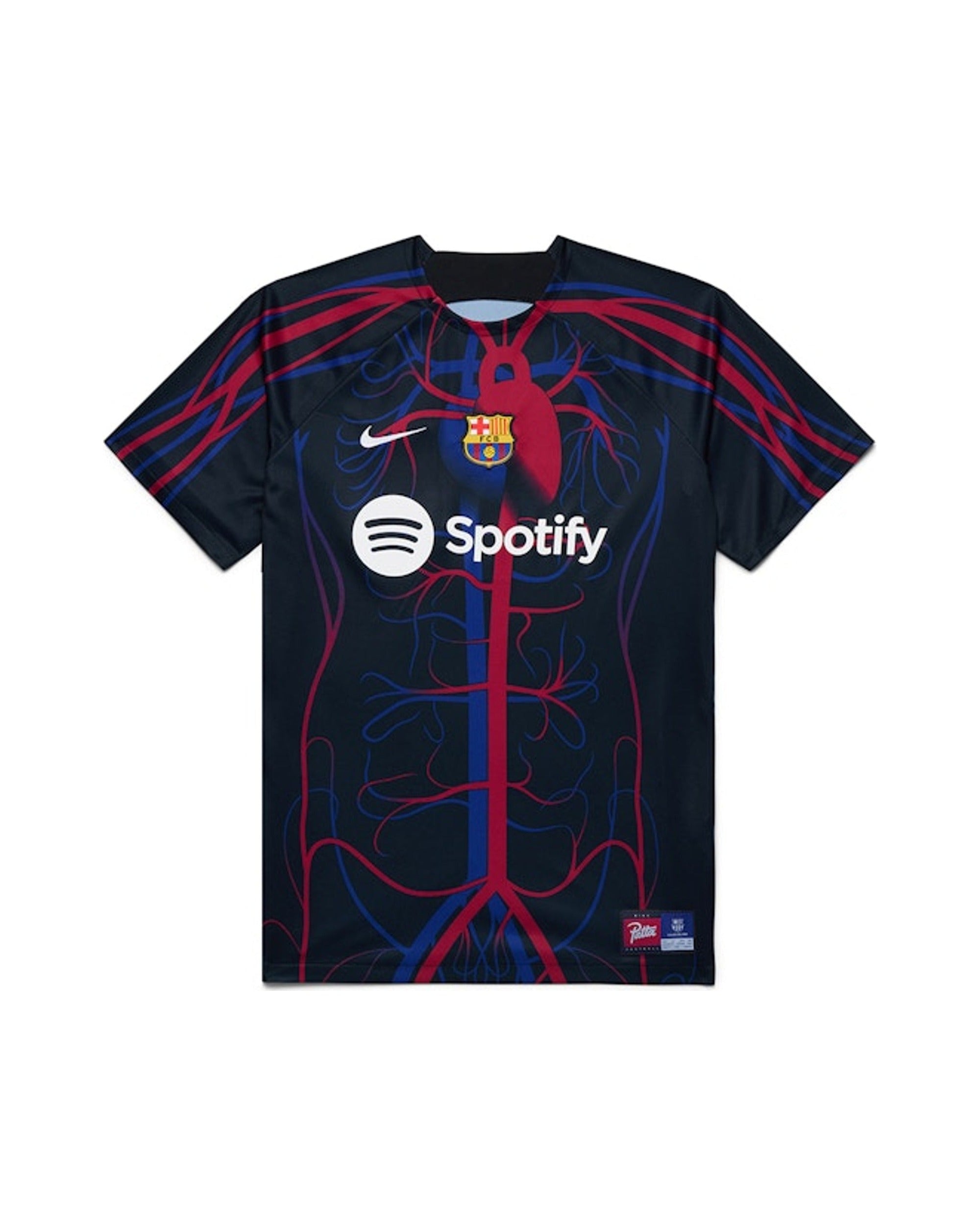 Patta x Barcelona FC Culers del Món Pre-Match Jersey Black/White