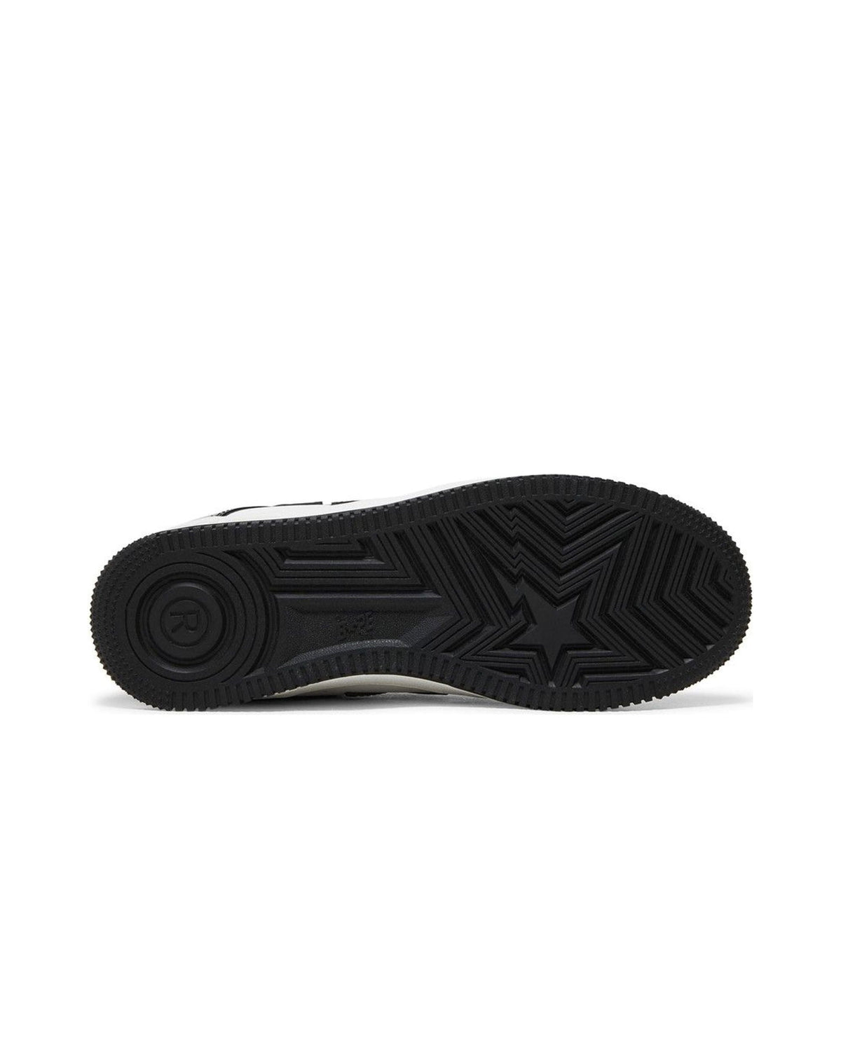 A Bathing Ape Bape Sta Patent Leather Black White