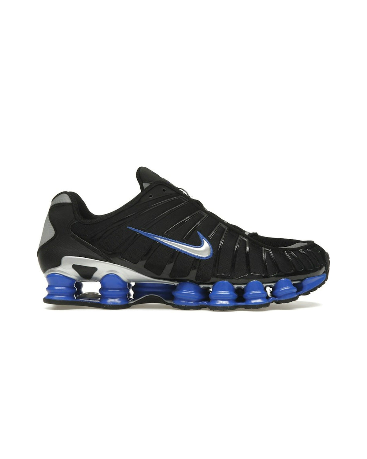 Nike Shox TL Black Racer Blue Metallic Silver