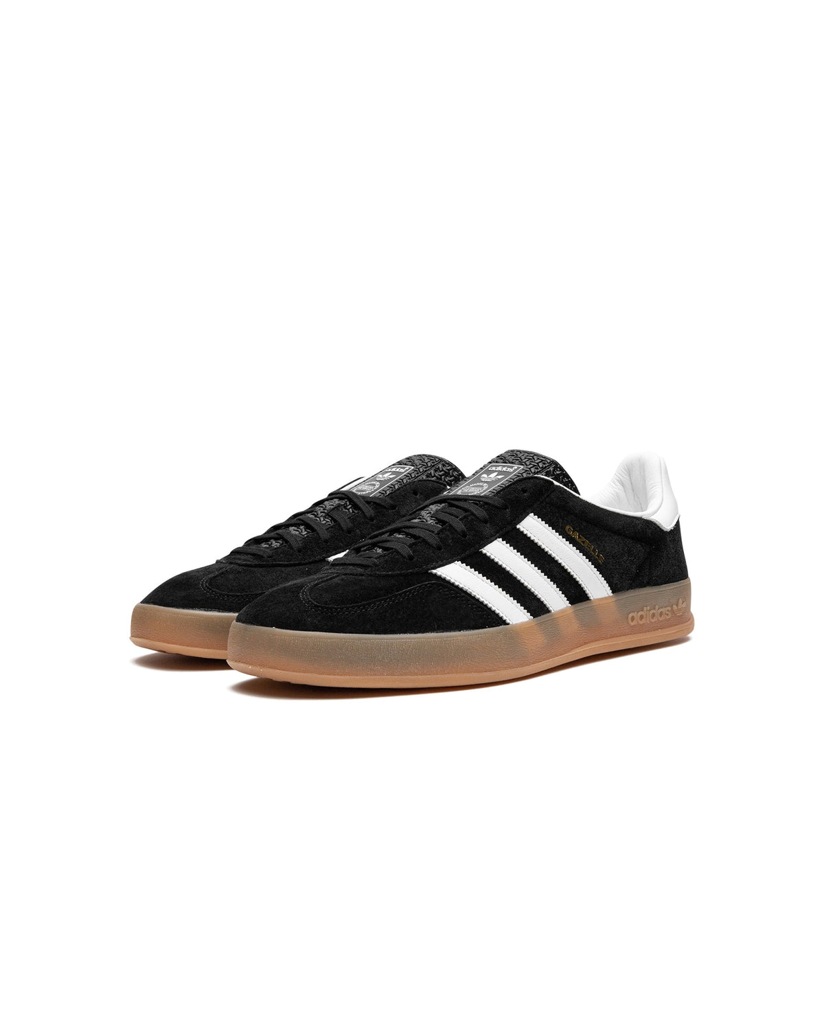 adidas Gazelle Black White Gum