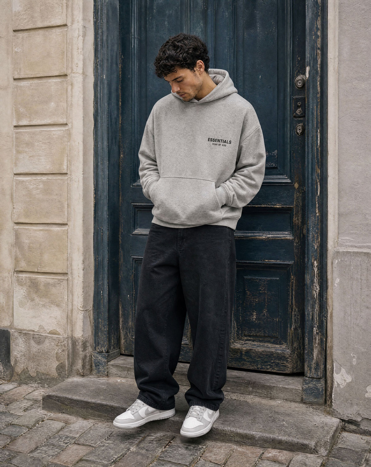 Nike Dunk Low Grey Fog - streetstyle i København