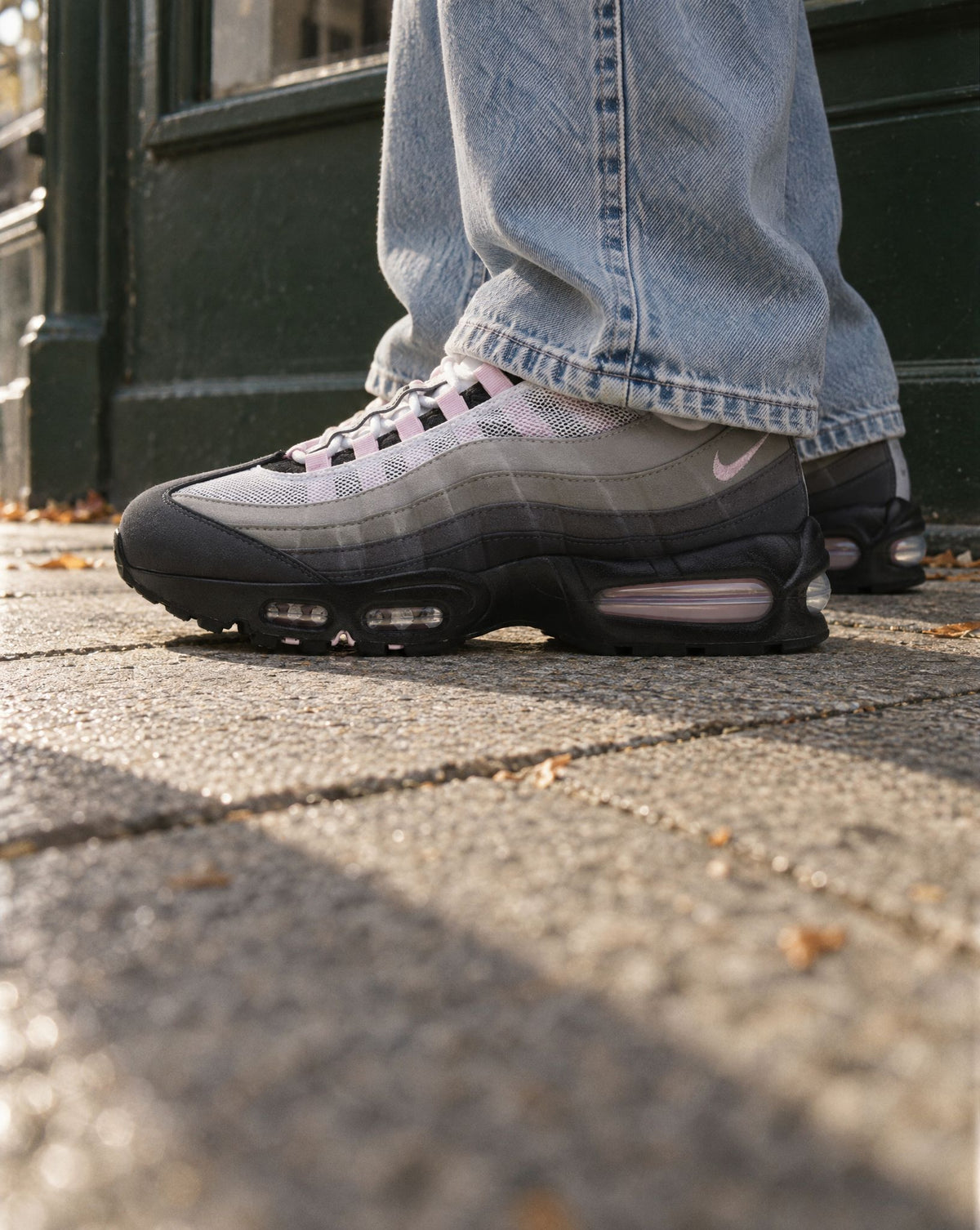 Nike Air Max 95 OG Big Bubble Pink Foam (Women's) - on-foot