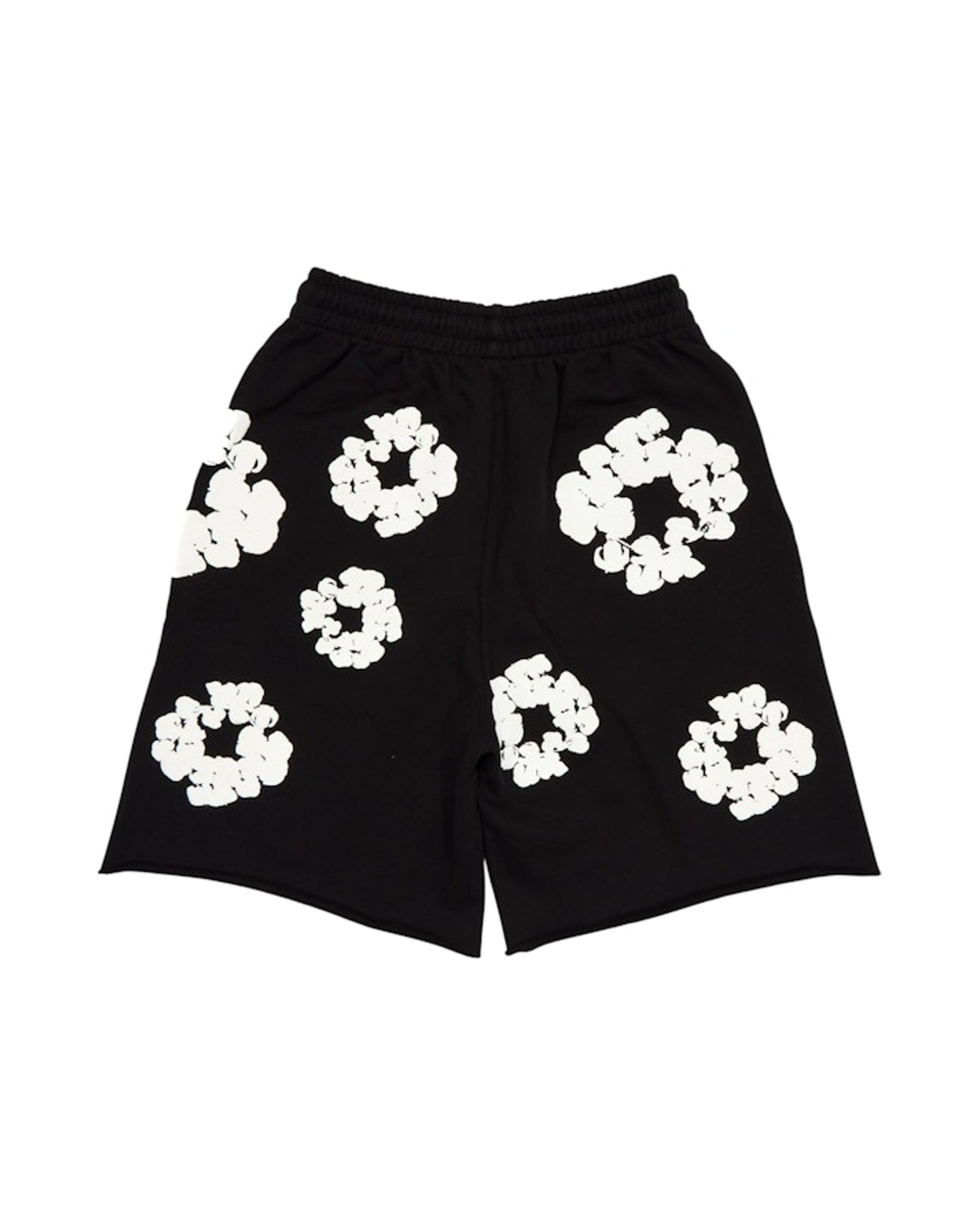 Denim Tears The Cotton Wreath Shorts Black
