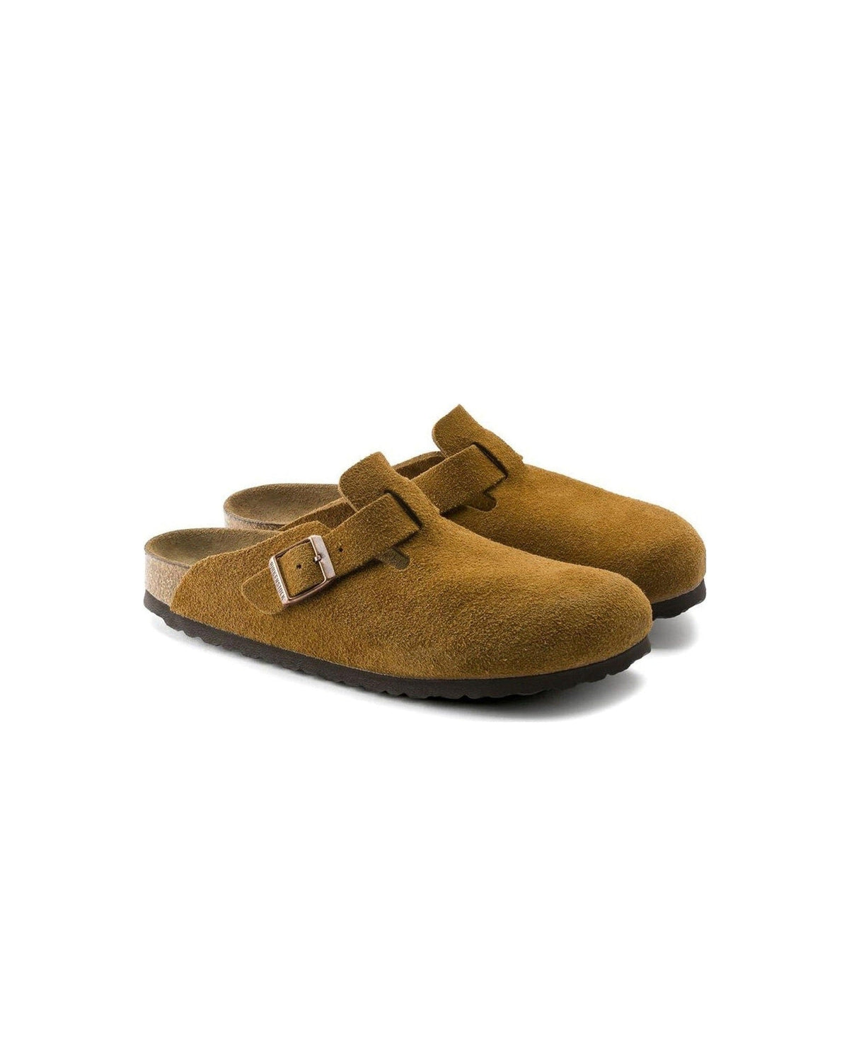 Birkenstock Boston Soft Footbed Suede Mink
