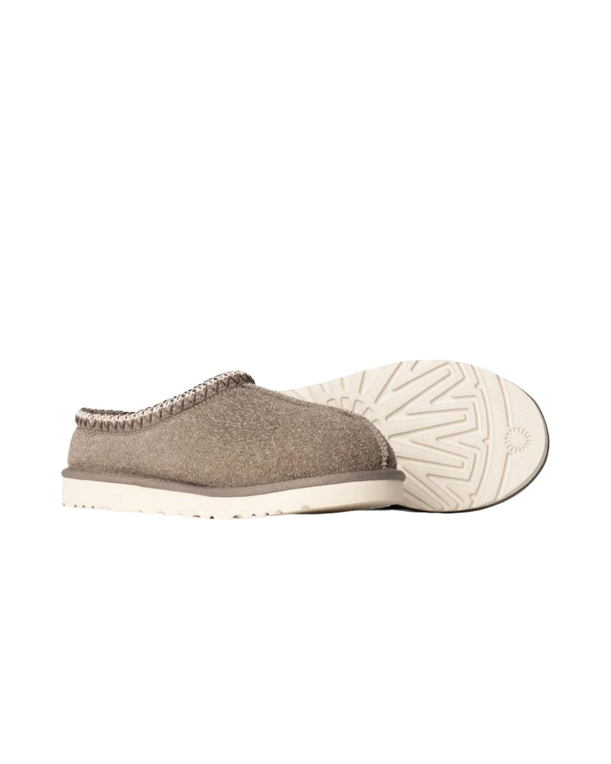 UGG Tasman Shaggy Suede Slipper Smoke Plume