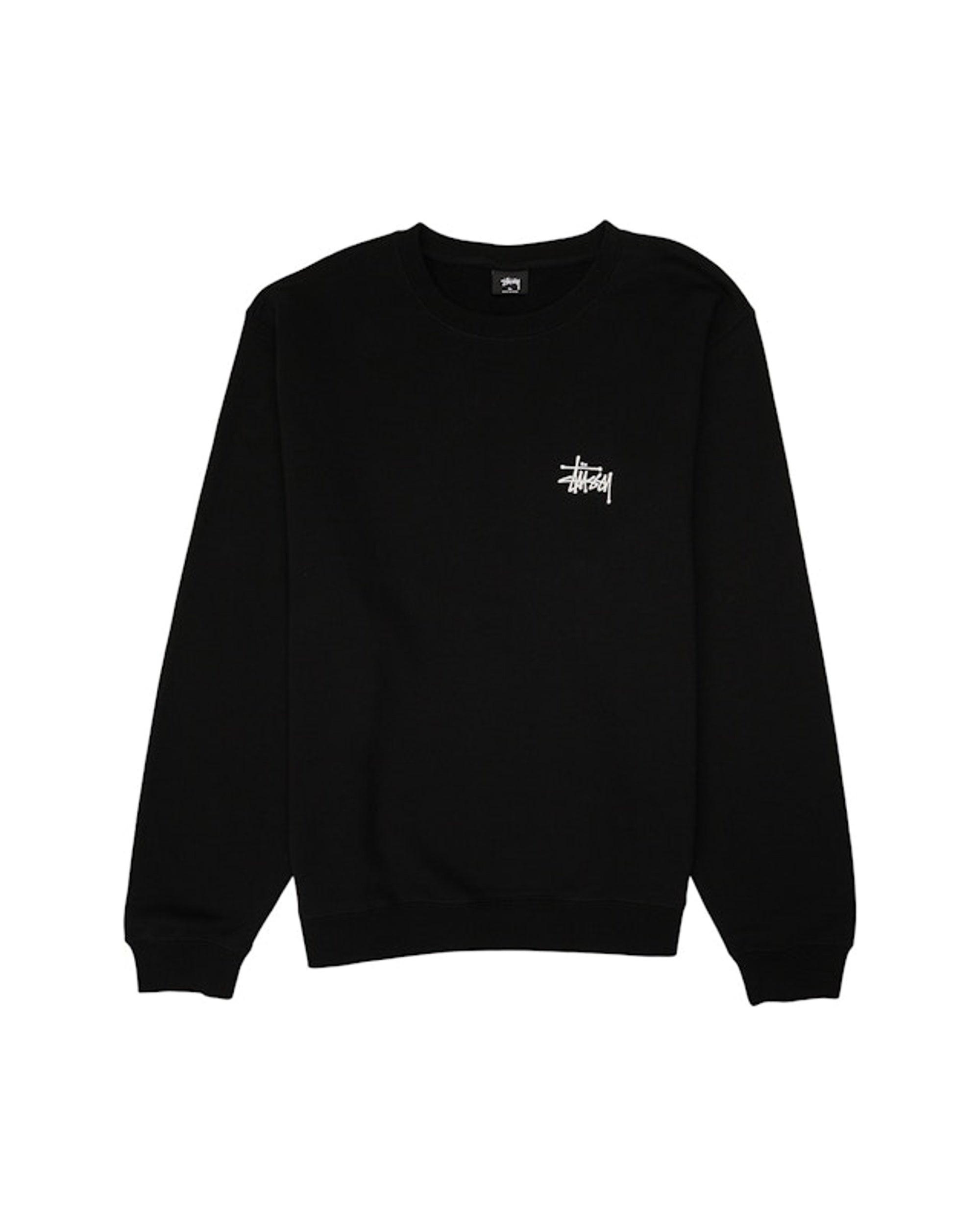 Stussy Basic Crewneck Black