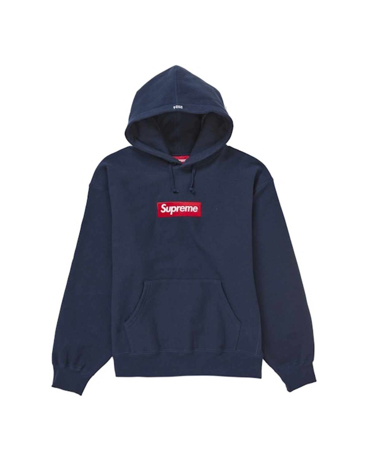 Supreme Box Logo Hooded Sweatshirt (FW24) Navy