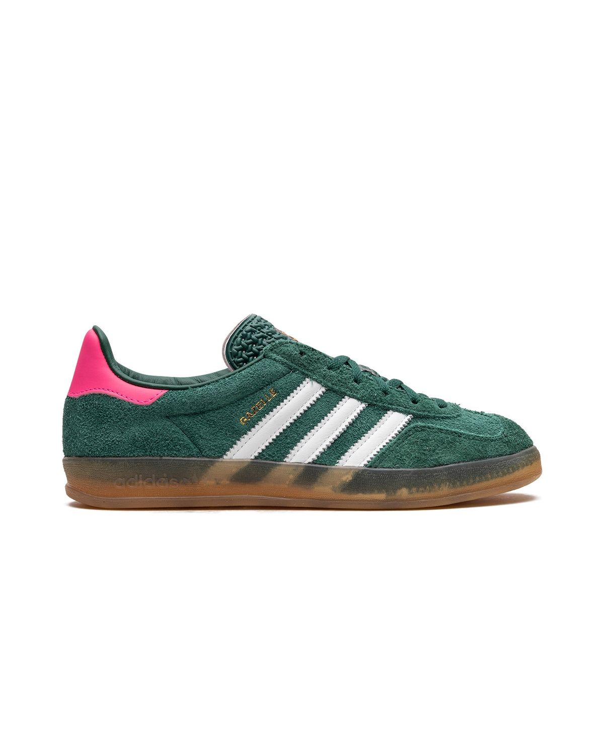 adidas Gazelle Indoor Collegiate Green Lucid Pink (Women's)