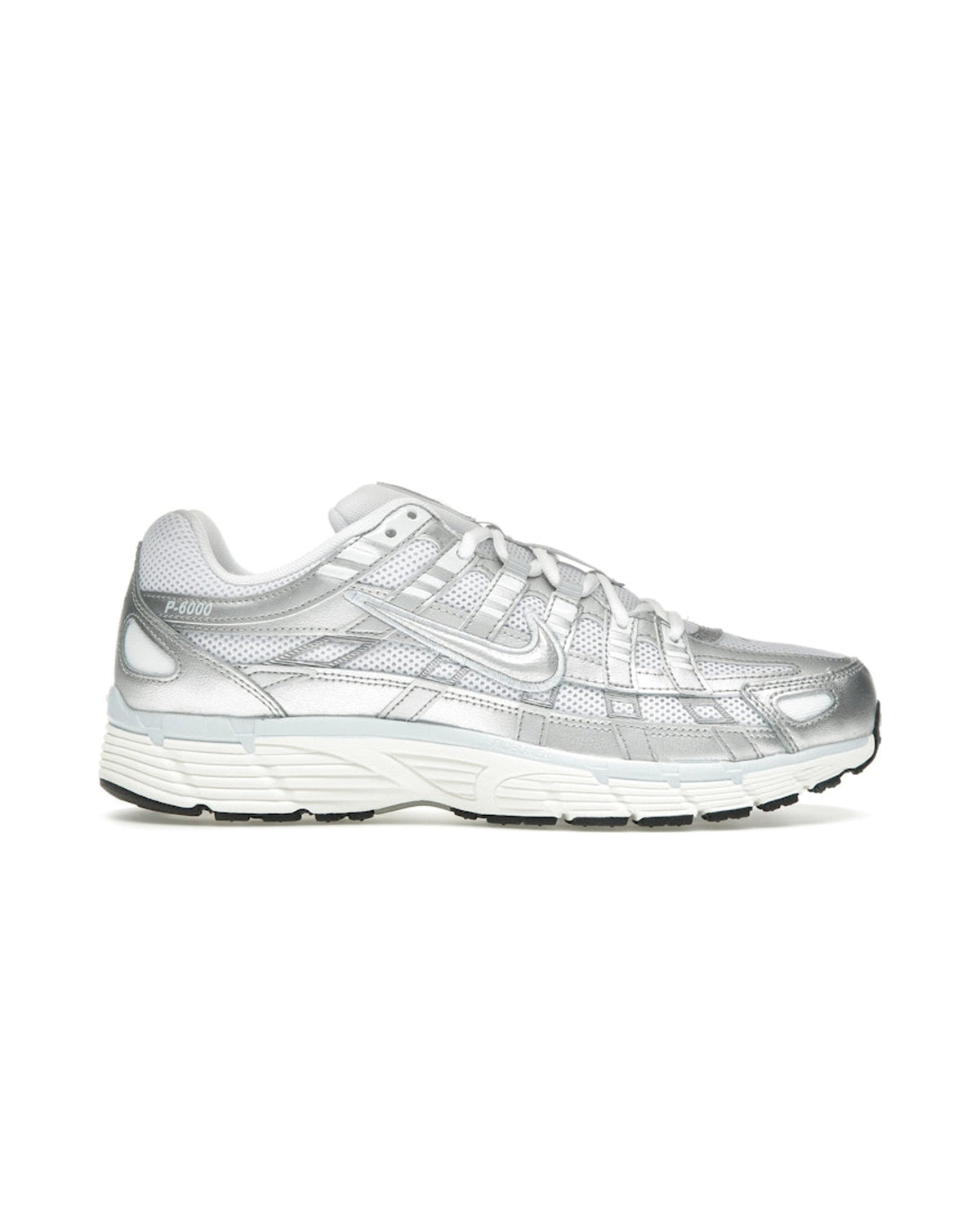 Nike P-6000 White Blue Tint Sail Metallic Silver (Women's)