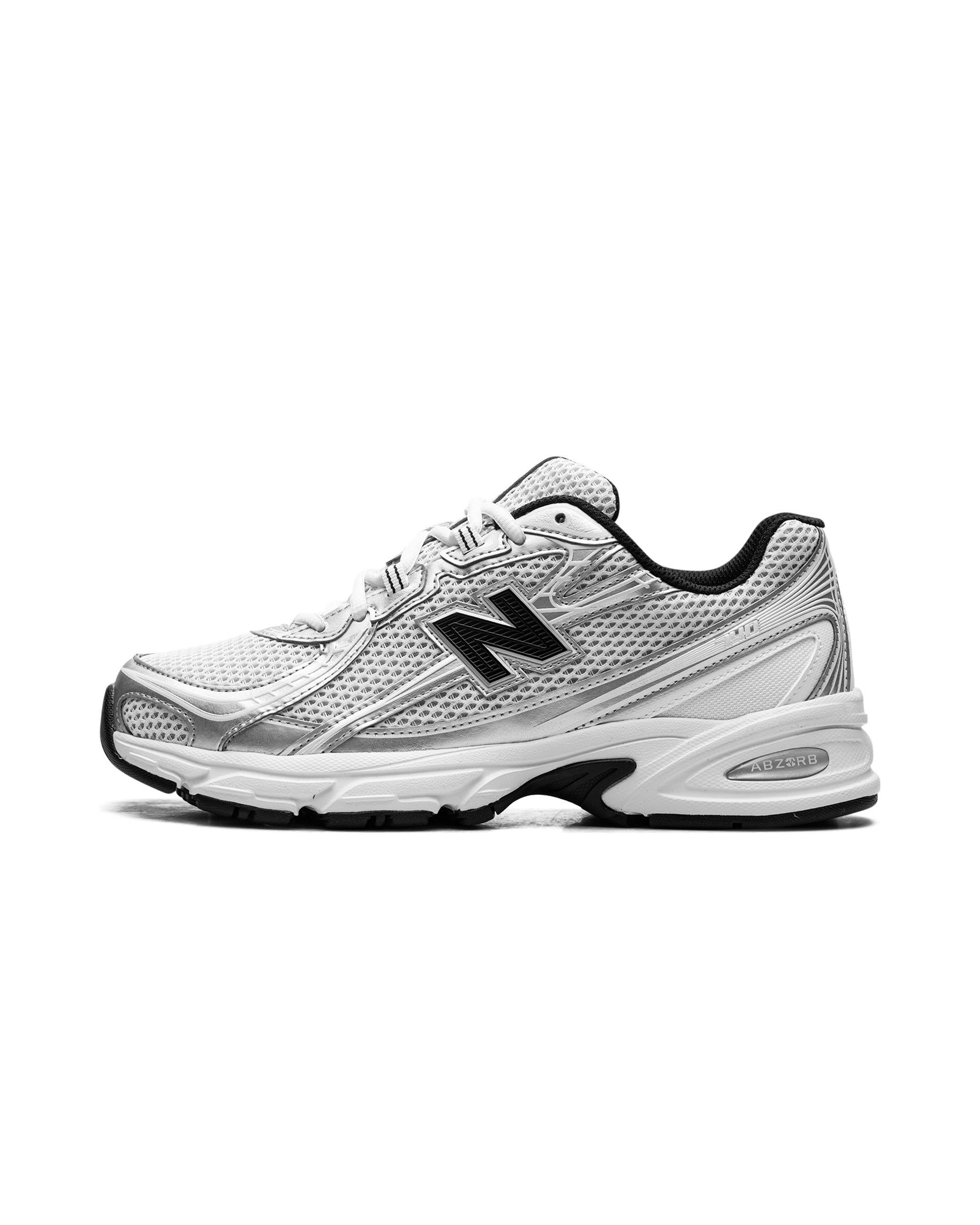 New Balance 740 White Silver Metallic Navy