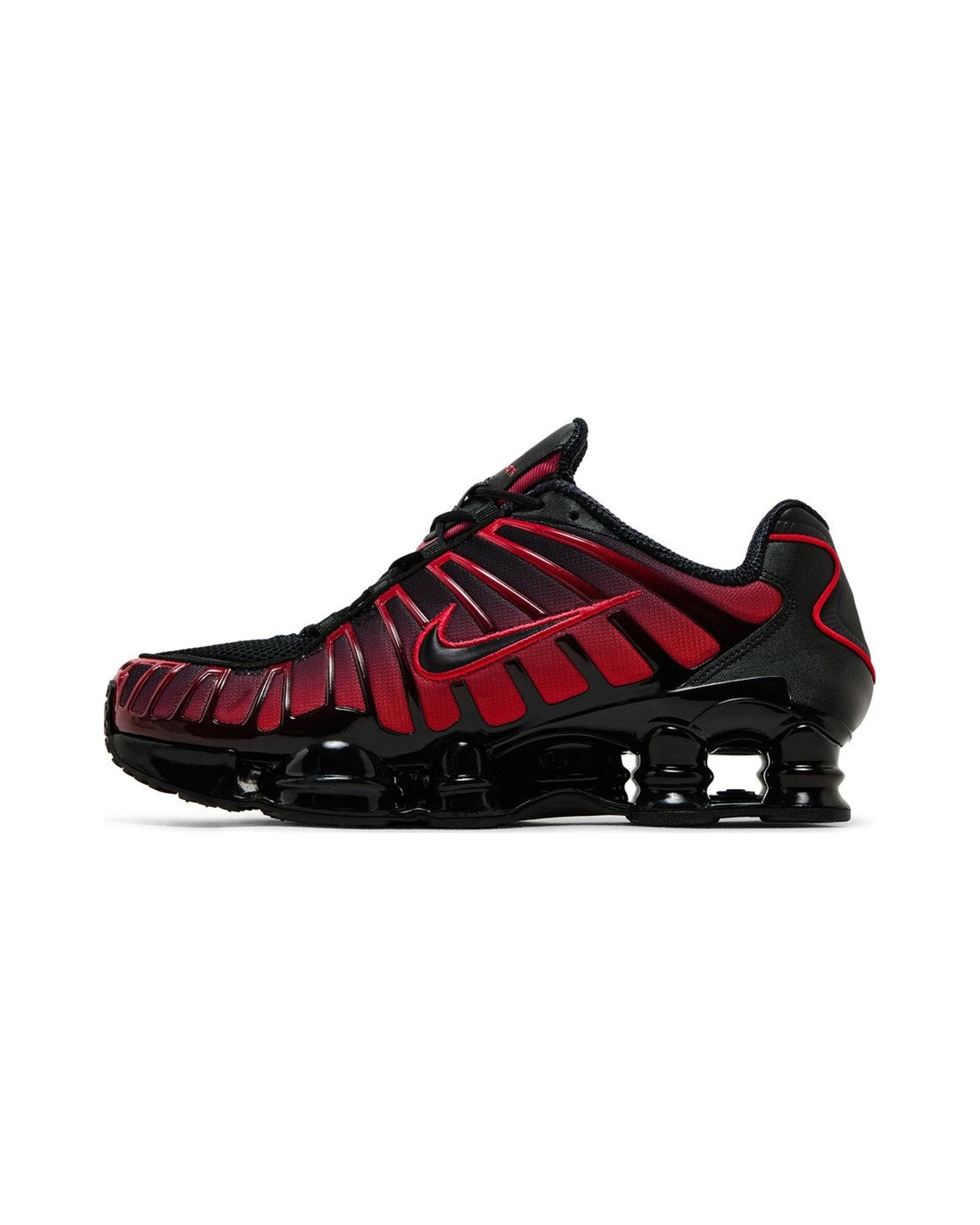 Nike Shox TL Black University Red Gradient