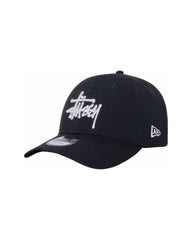 Stussy New Era 9Twenty Basic Strapback Black