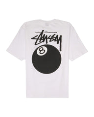 Stussy 8 Ball Tee White
