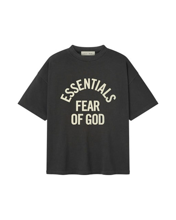 Fear of God Essentials Campus 90's Short Sleeve Tee Faded Black