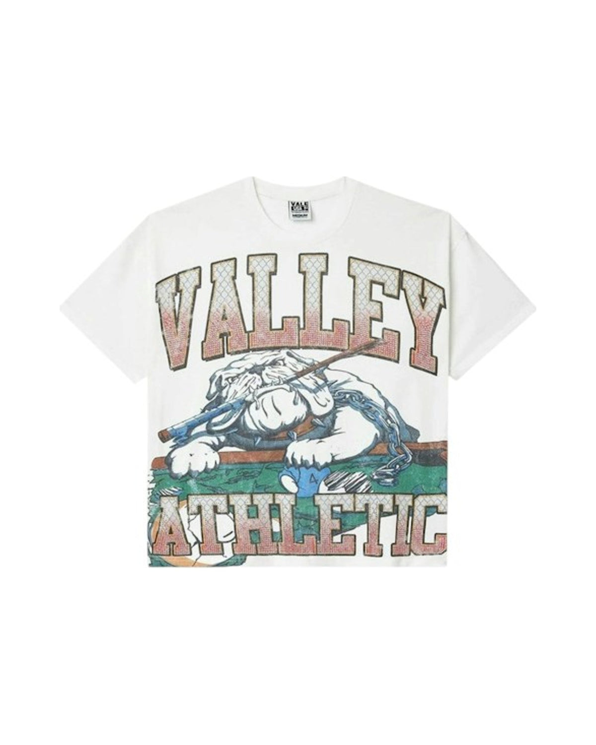 Vale Forever Polo Bling T-shirt White