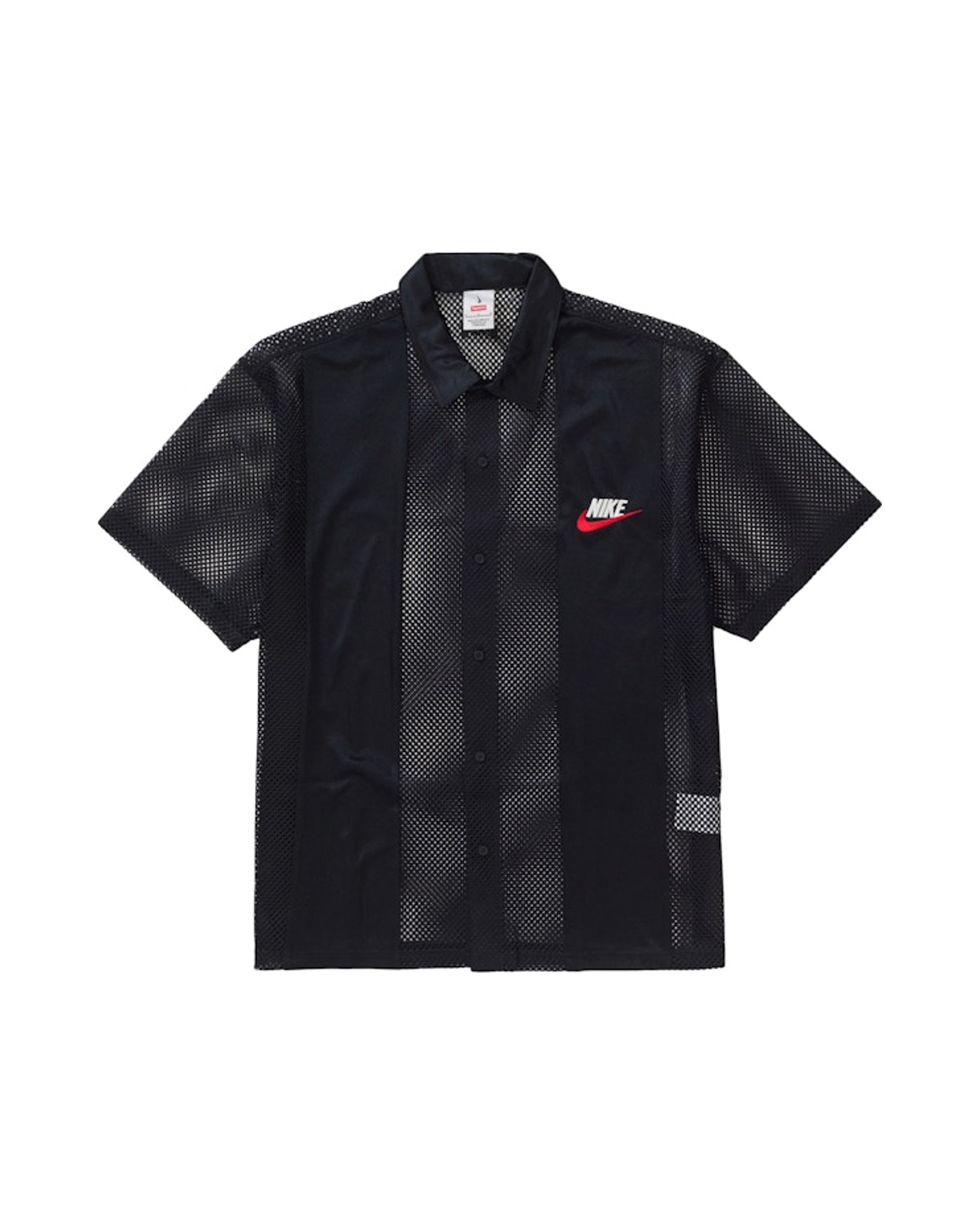 Supreme Nike Mesh S/S Shirt Black