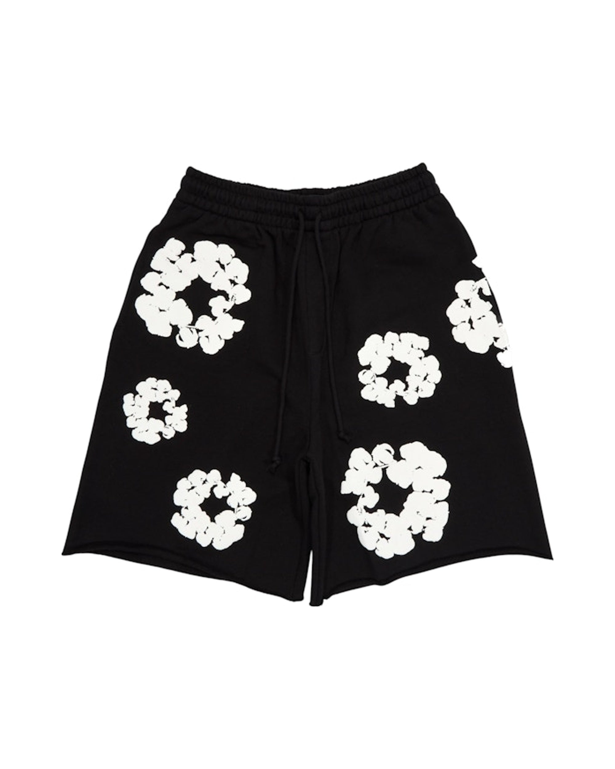 Denim Tears The Cotton Wreath Shorts Black