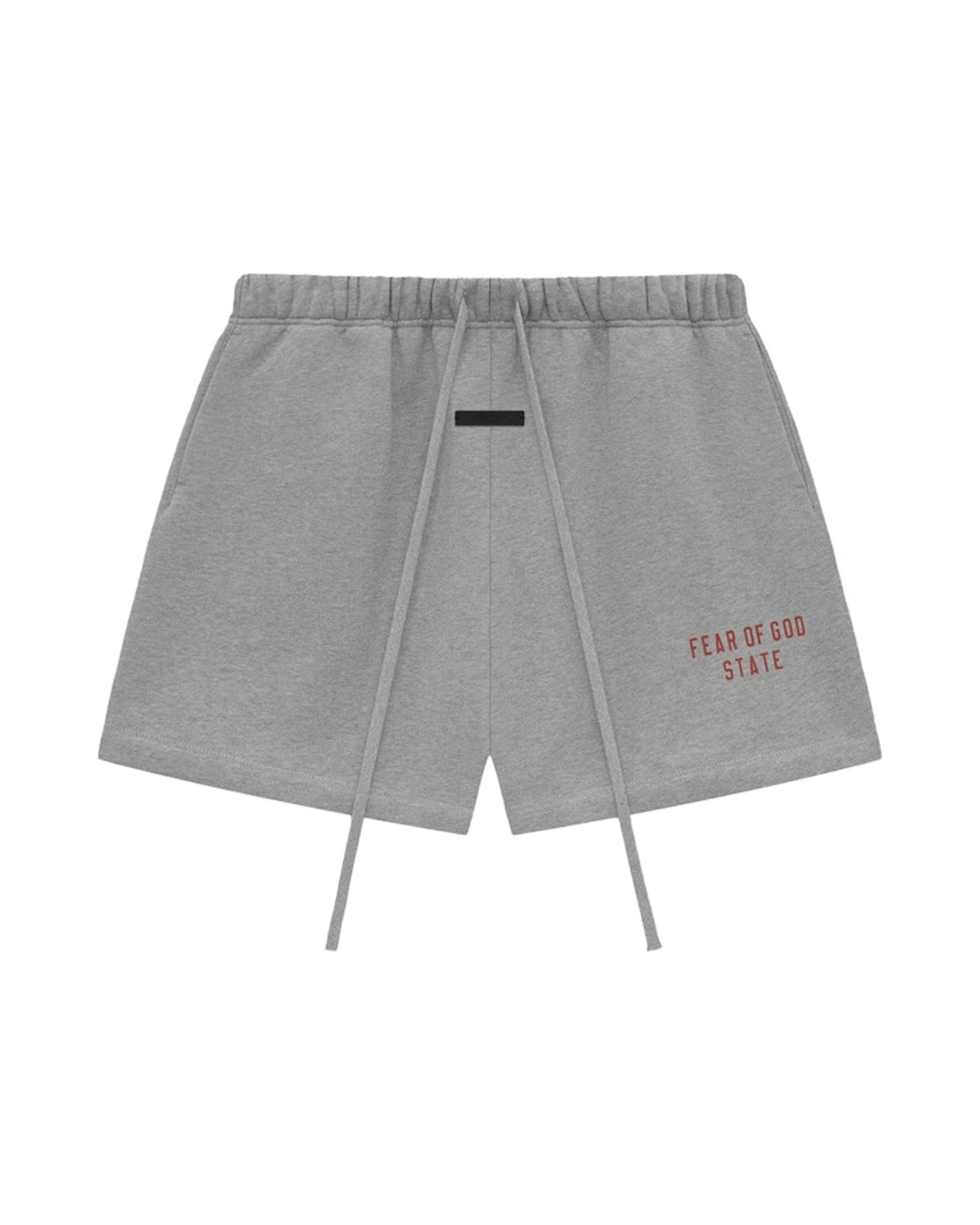 Fear of God Essentials Fleece Soccer Short Dark Heather