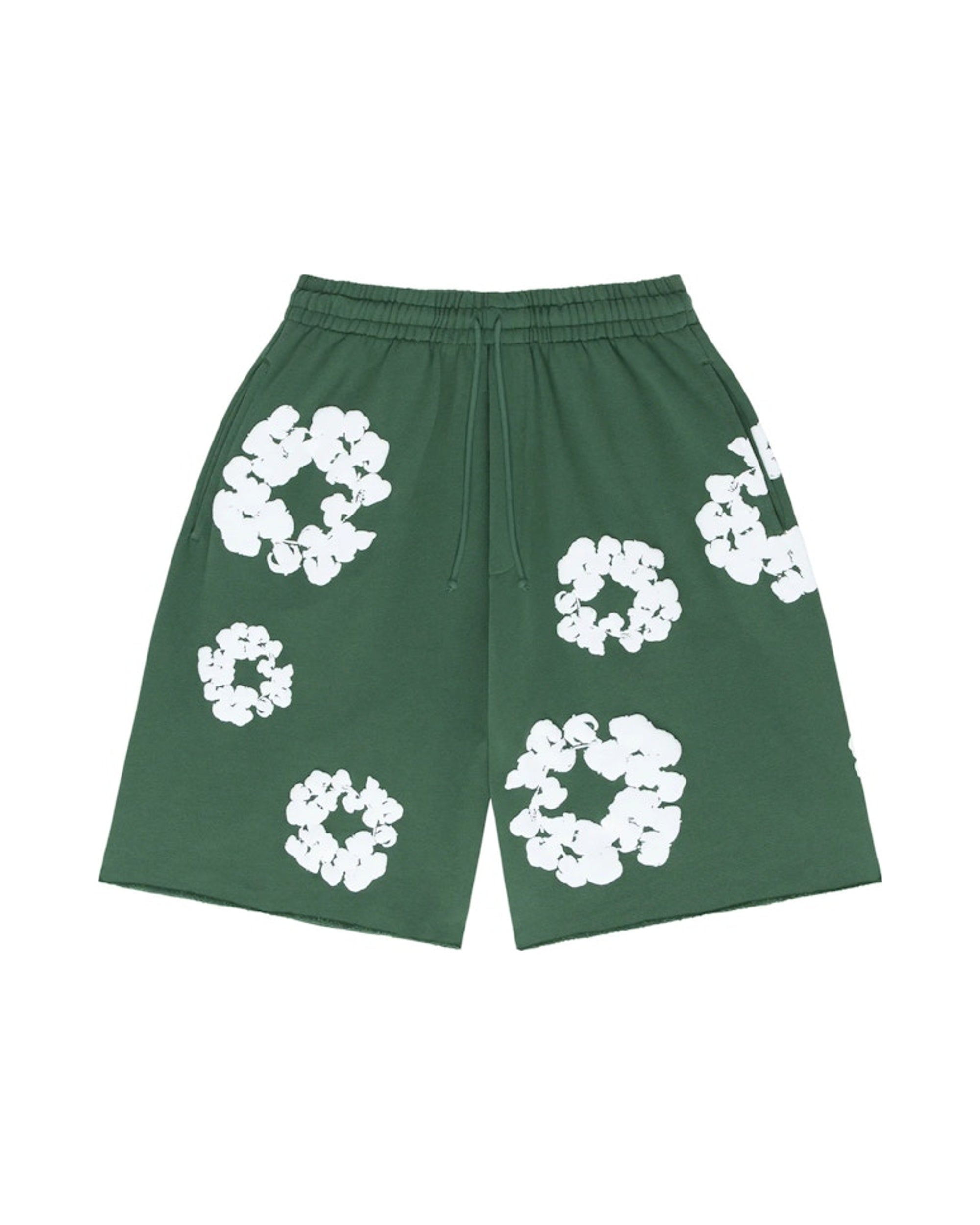 Denim Tears The Cotton Wreath Shorts Green