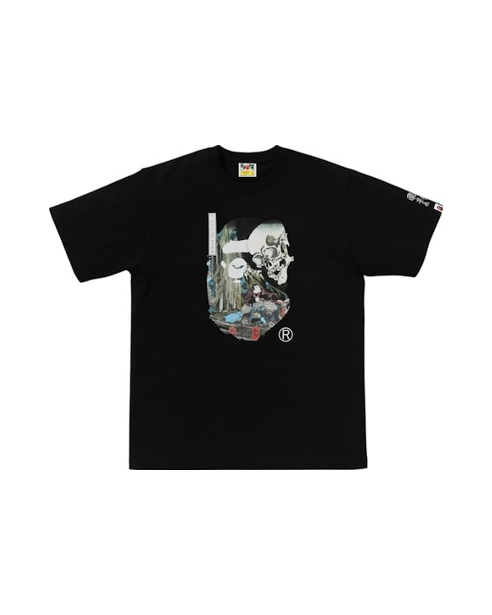 BAPE x Ukiyo-E Ape Head III Tee Black